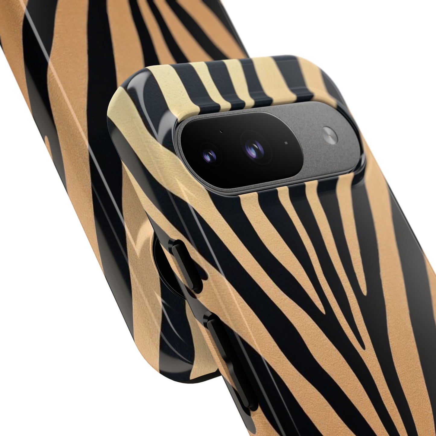 Zebra Print Tough Phone Case