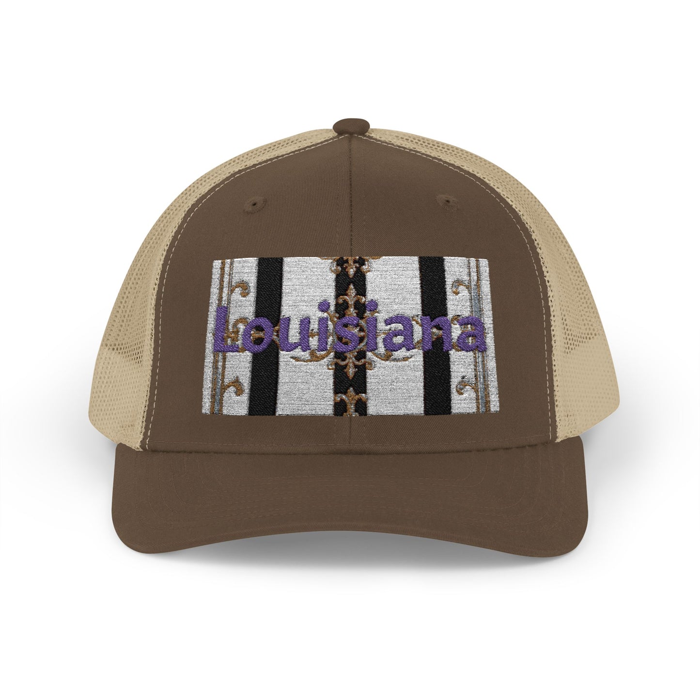 Stylish Louisiana Snapback Trucker Cap for Trendy Outfits, Perfect for Gifts, Outdoor Events, Summer Festivals, Casual Wear