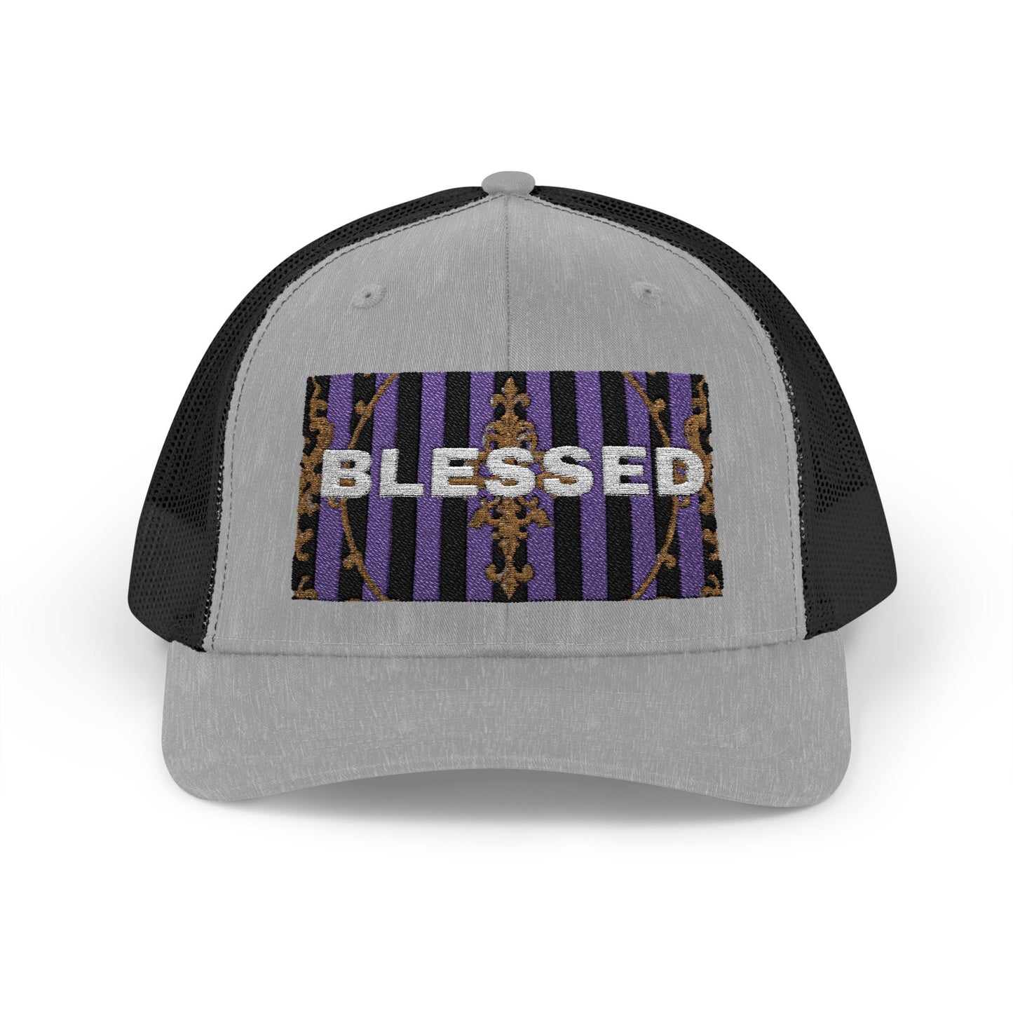 Blessed Snapback Trucker Cap, Casual Hat for Everyday Wear, Perfect Gift for Friends, Outdoor Activities, Spiritual Vibes