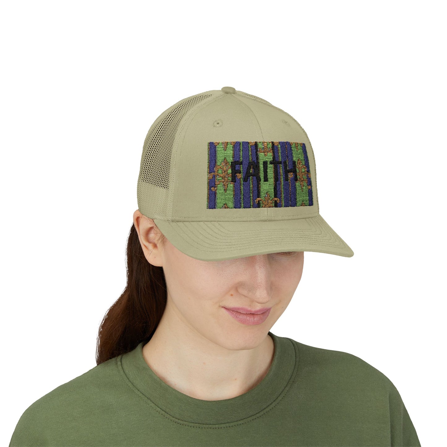 Faith-Inspired Snapback Trucker Cap | Trendy Hat for Casual Style, Faith-Based Gift, Summer Accessory