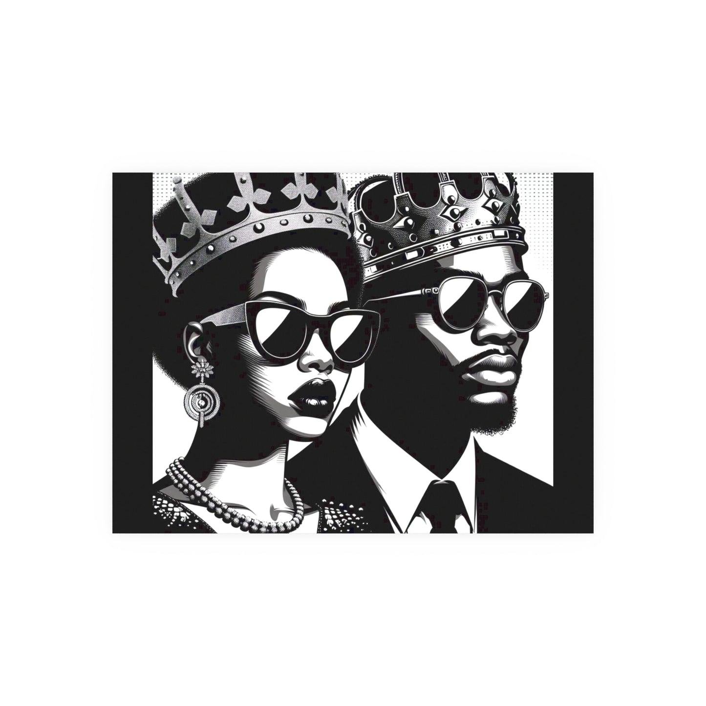 Royalty-Inspired Satin and Archival Matte Posters, Modern Wall Art, Home Decor, Gift for Him/Her, Motivational Art