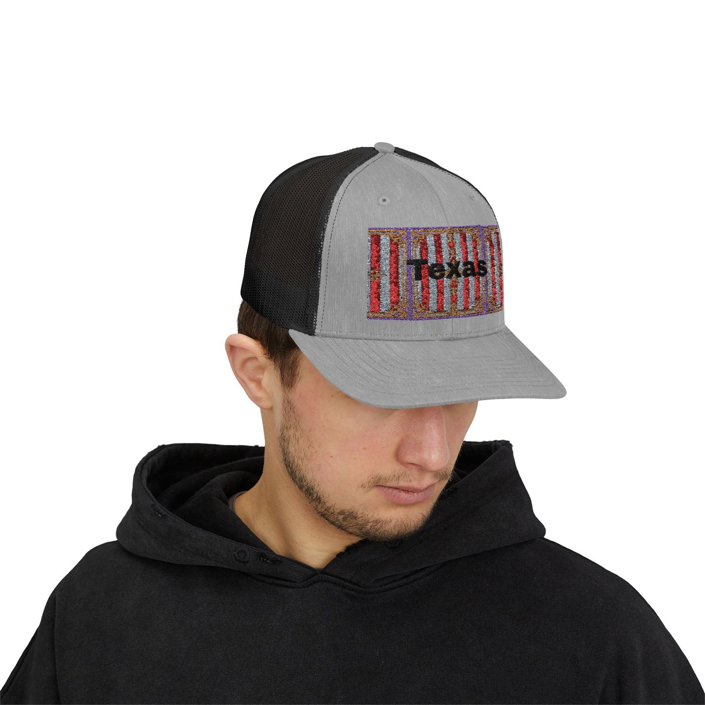Texas Pride Snapback Trucker Cap, Casual Hat for Outdoor Adventures, Father's Day Gift, Texas Flag Cap, Summer Accessories