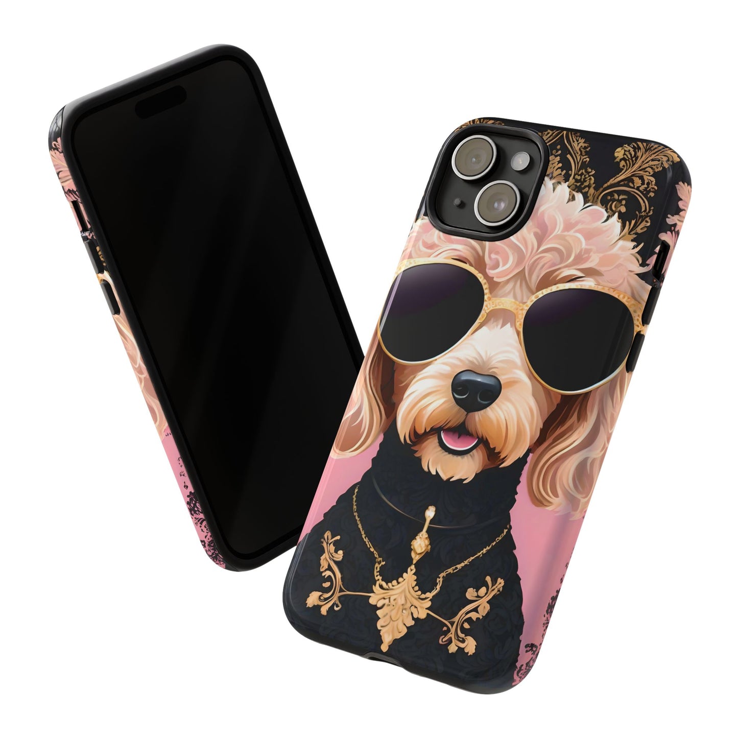 Phone Case - Golden Doodle In Sunglasses Tough Case