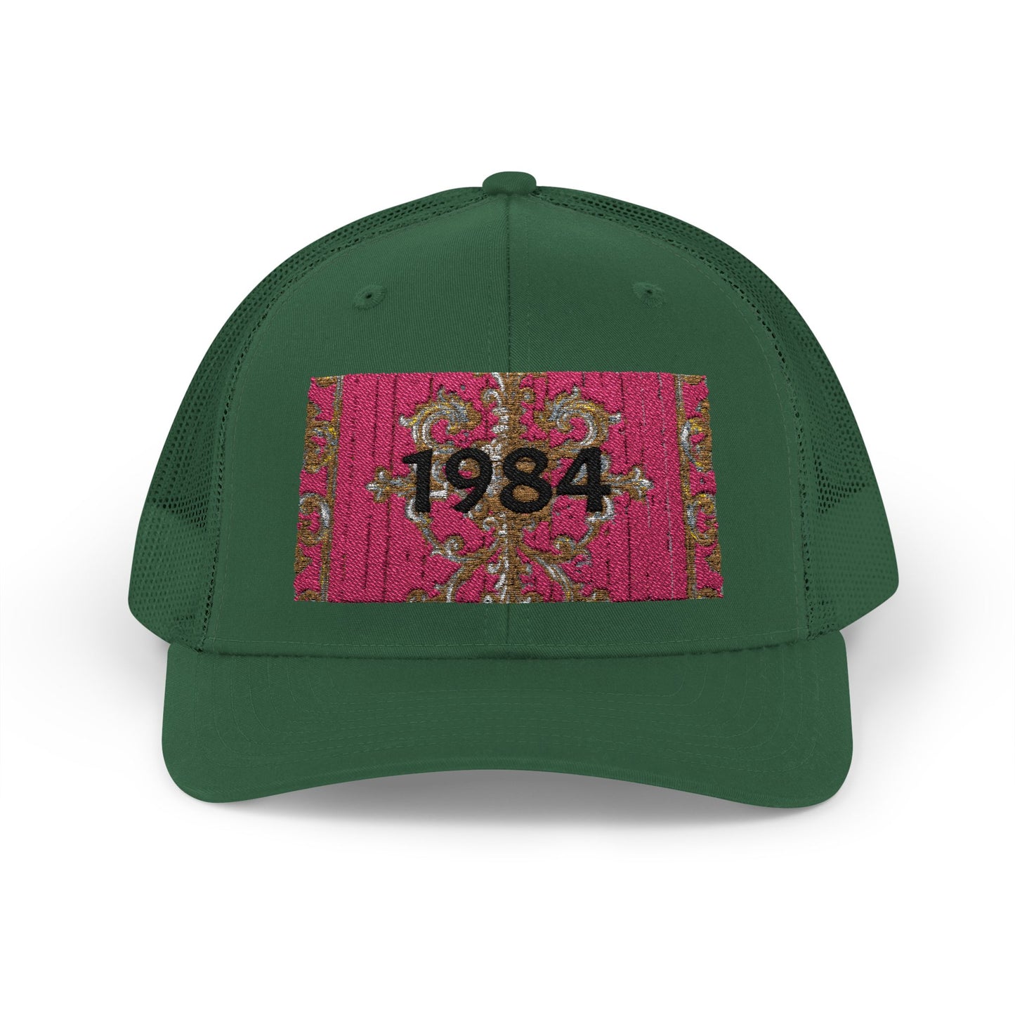 Vibrant 1984 Snapback Trucker Cap, Retro Cap for Summer, Trendy Baseball Hat, Fashionable Gift, Perfect for Festivals