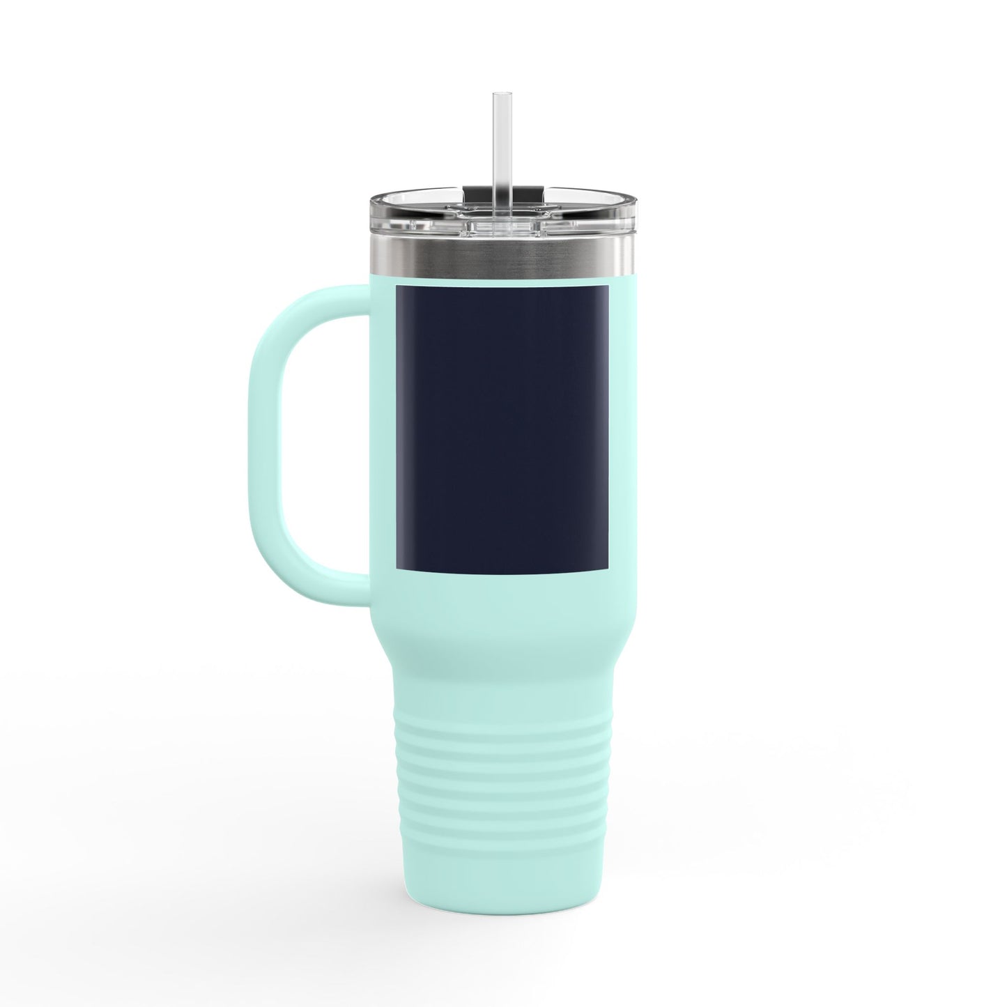 Lunar Midnight 40oz Insulated Travel Mug, Perfect for Coffee Lovers, Customizable Drinkware for Road Trips, Personalized Gift for Teachers, Durable