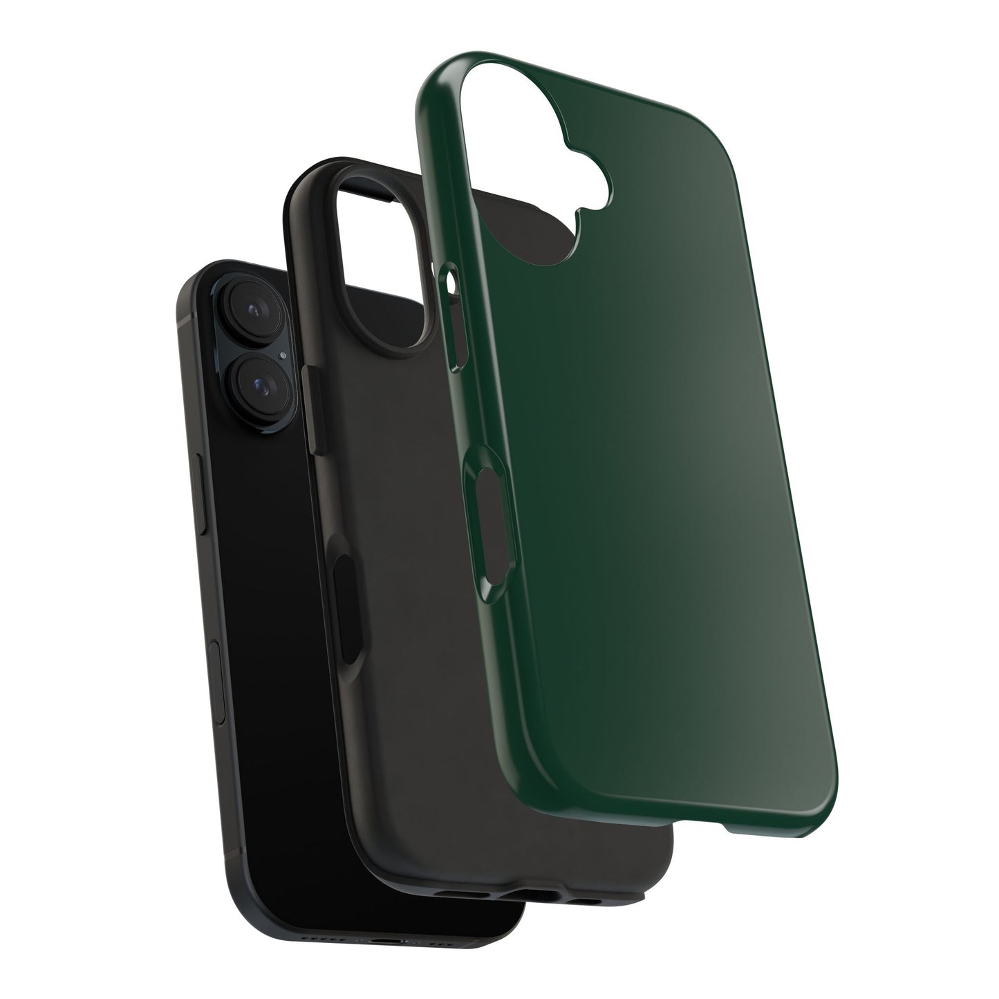 Midnight Green Tough Phone Case - Durable & Stylish Protection for Everyday Use, Gifts for Tech Lovers, Perfect for Holidays & Daily Life