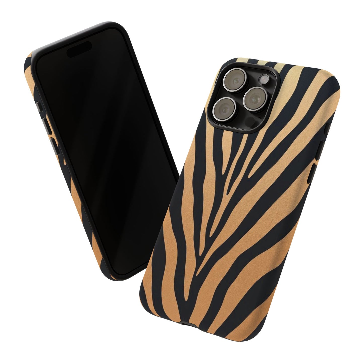 Zebra Print Tough Phone Case