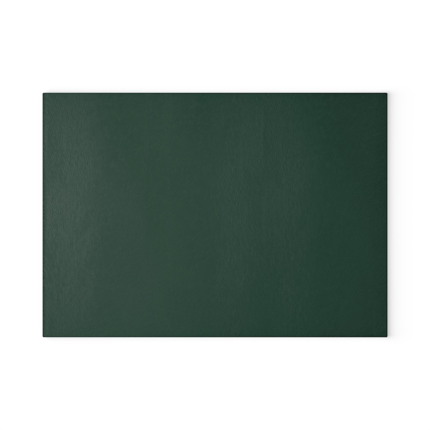 Elegant Midnight Green Custom Glass Cutting Board, Personalized Kitchen Décor, Wedding Gift, Housewarming, Culinary Gifting