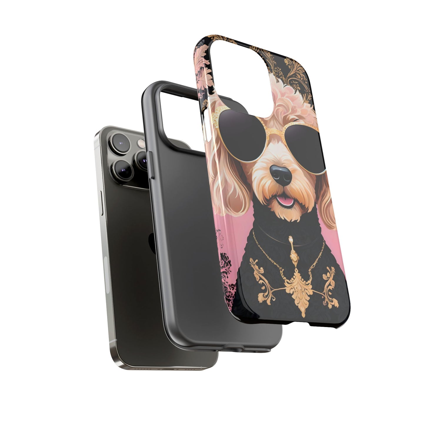 Phone Case - Golden Doodle In Sunglasses Tough Case