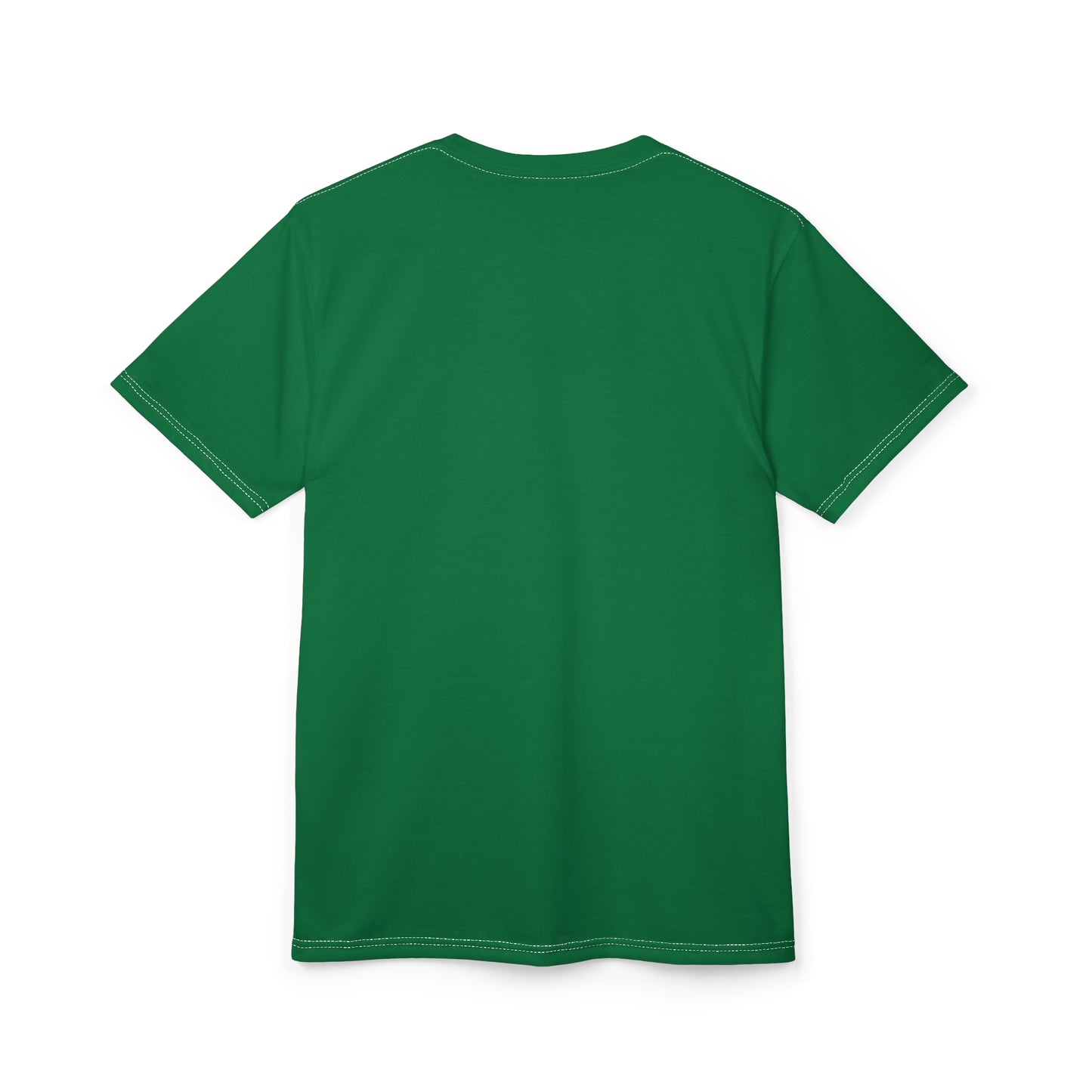 Chic Floral Unisex Tee, Stylish Green Graphic Shirt, Fashion Statement Top, Unique Gift for Fashion Lovers, Casual Wear - Lady in Green Damask
