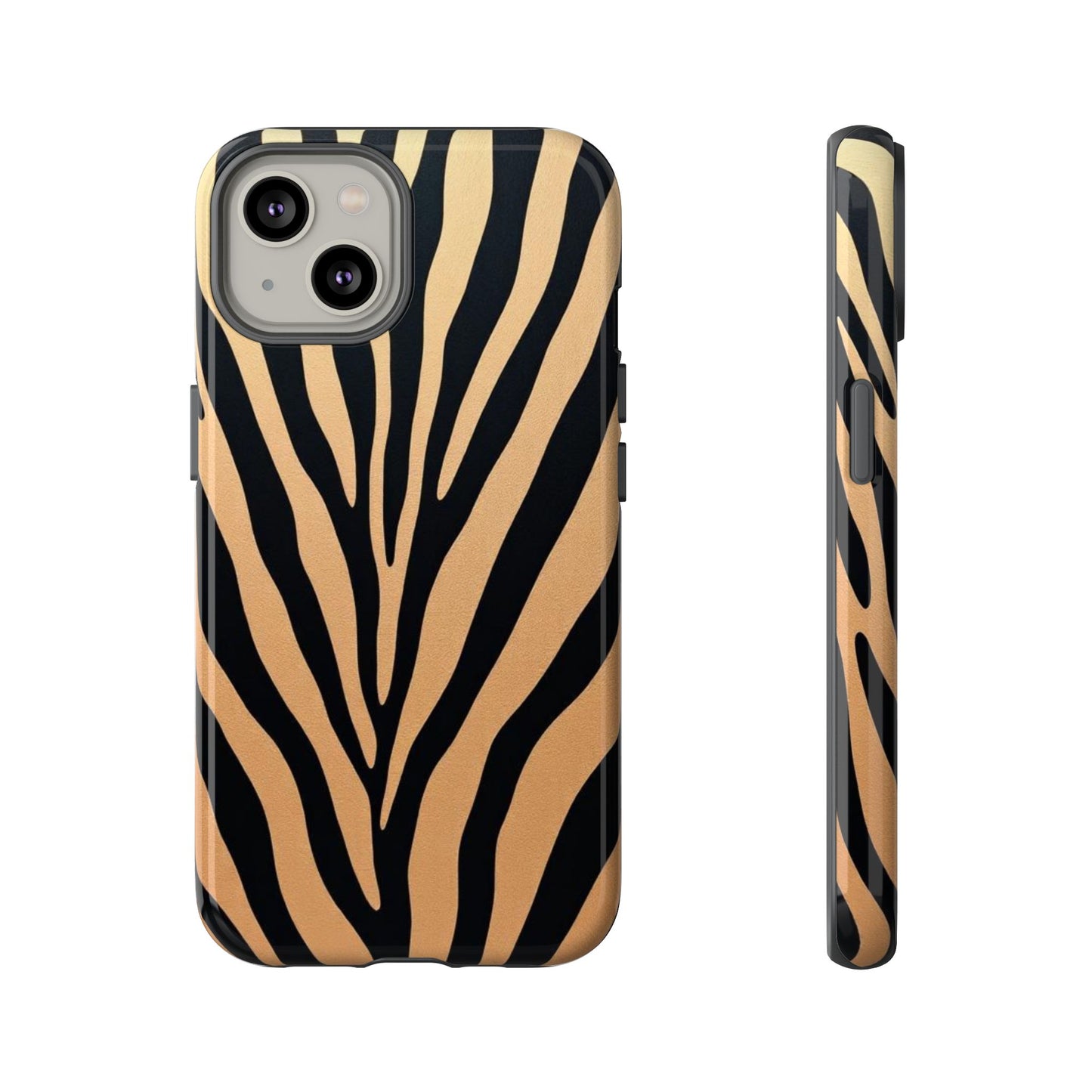 Zebra Print Tough Phone Case