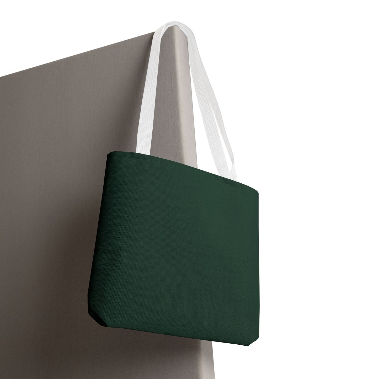 Stylish Midnight Green All-Over Print Tote Bag for Everyday Use, Eco-Friendly Shopping Bag, Beach Tote, Gift for Her, Fashion Accessories