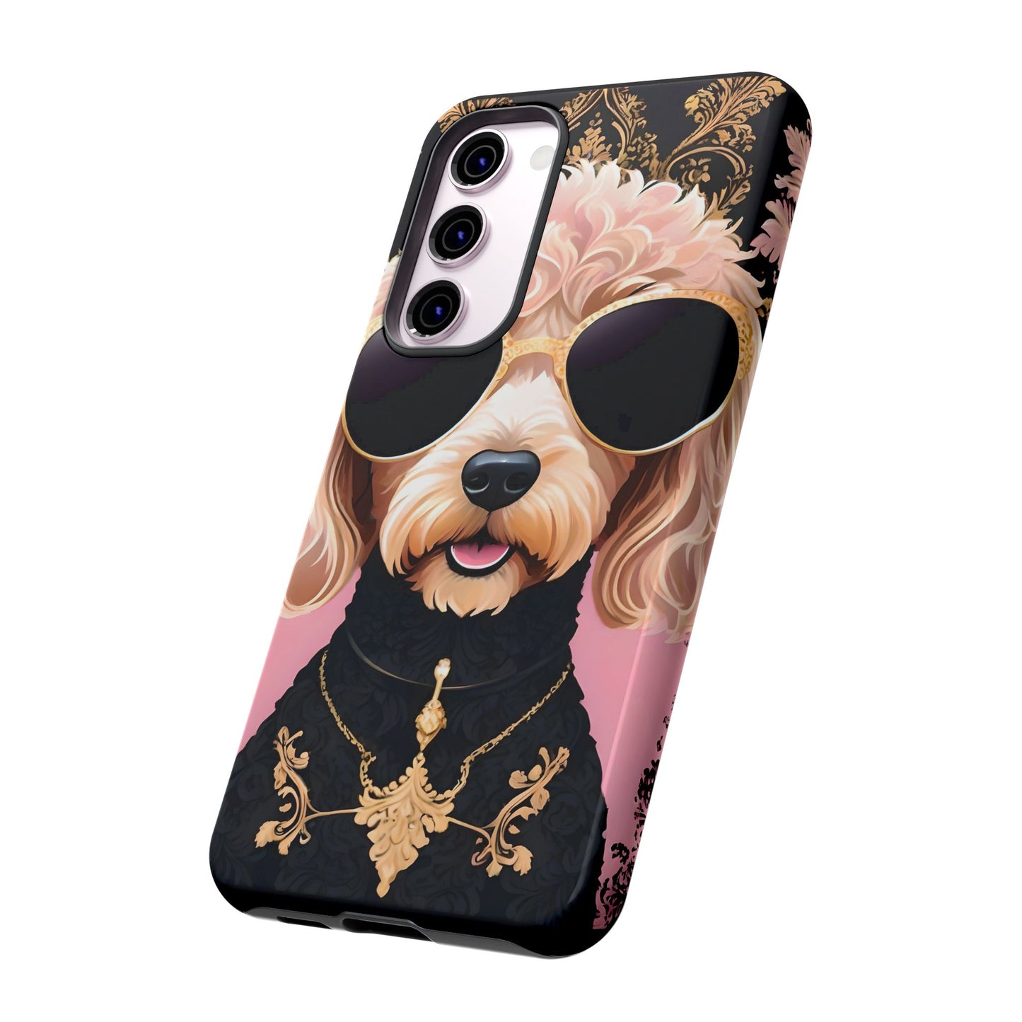 Phone Case - Golden Doodle In Sunglasses Tough Case