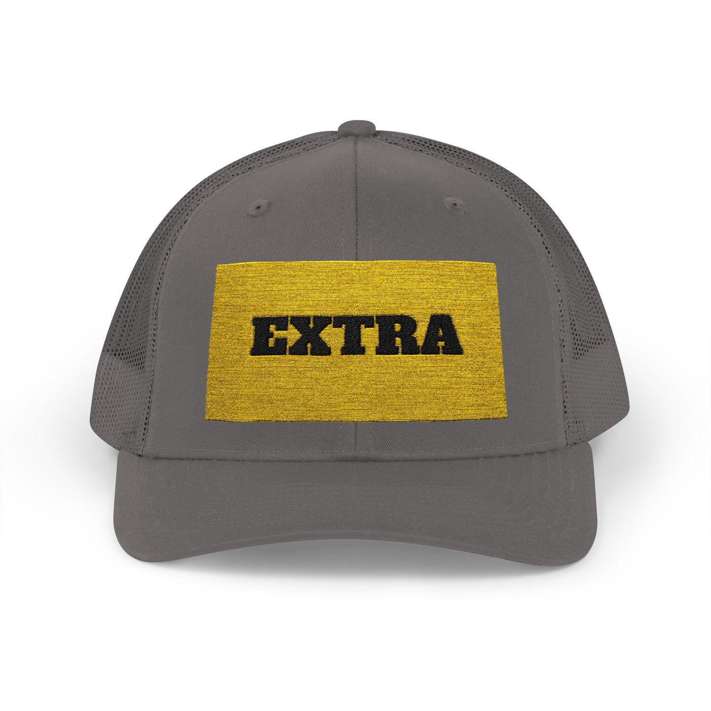 Extra Sparkling Gold Snapback Trucker Cap, Casual Hat, Fashion Accessory, Outdoor Gear, Gift for Him/Her, Party Wear