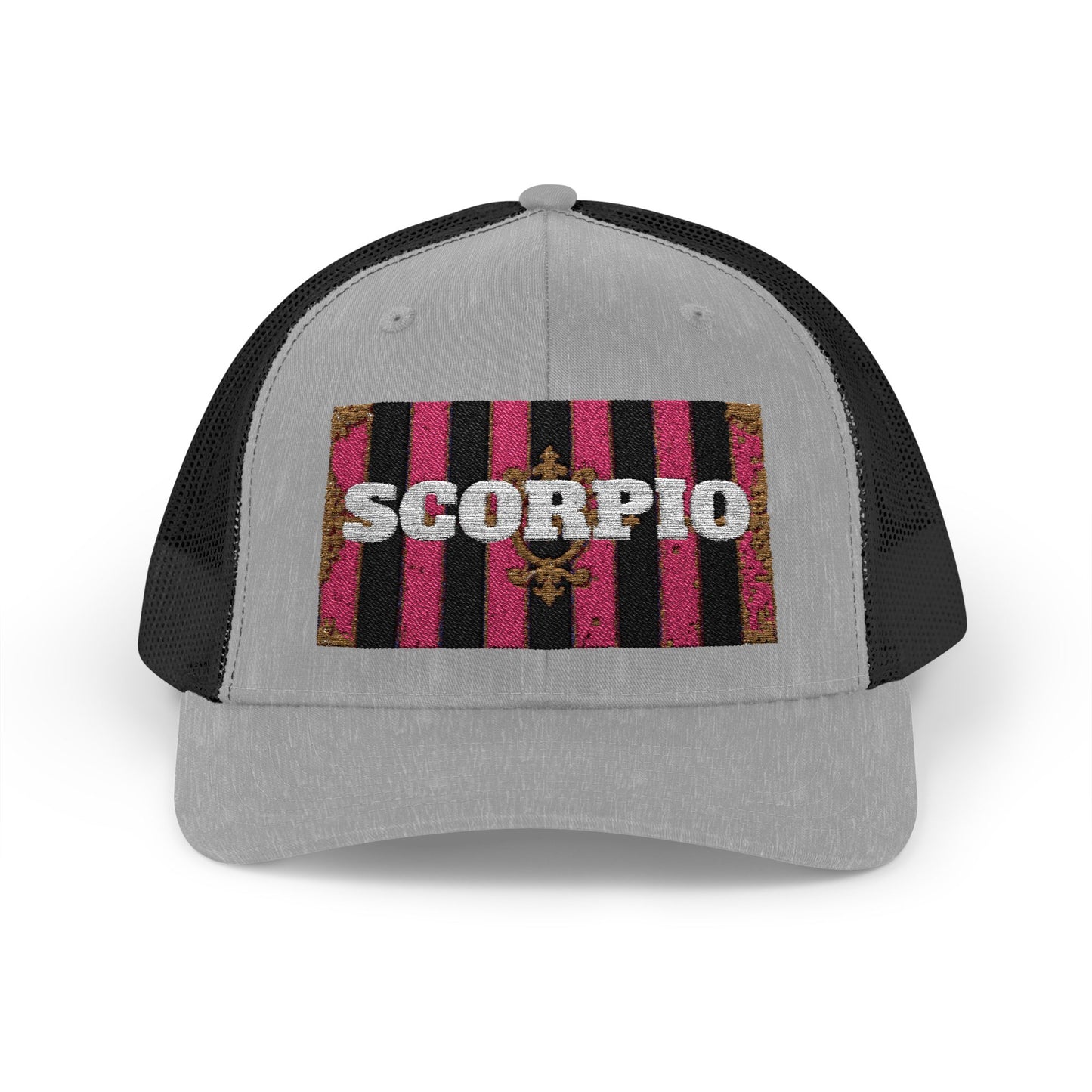 Scorpio Snapback Trucker Cap | Zodiac Hat, Astrology Gift, Trendy Cap for Astrology Lovers, Summer Style, Unique Birthday Gift