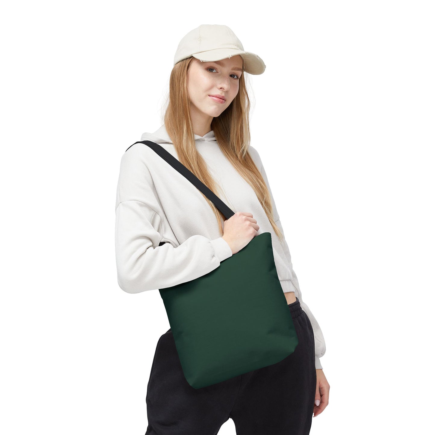 Stylish Midnight Green All-Over Print Tote Bag for Everyday Use, Eco-Friendly Shopping Bag, Beach Tote, Gift for Her, Fashion Accessories