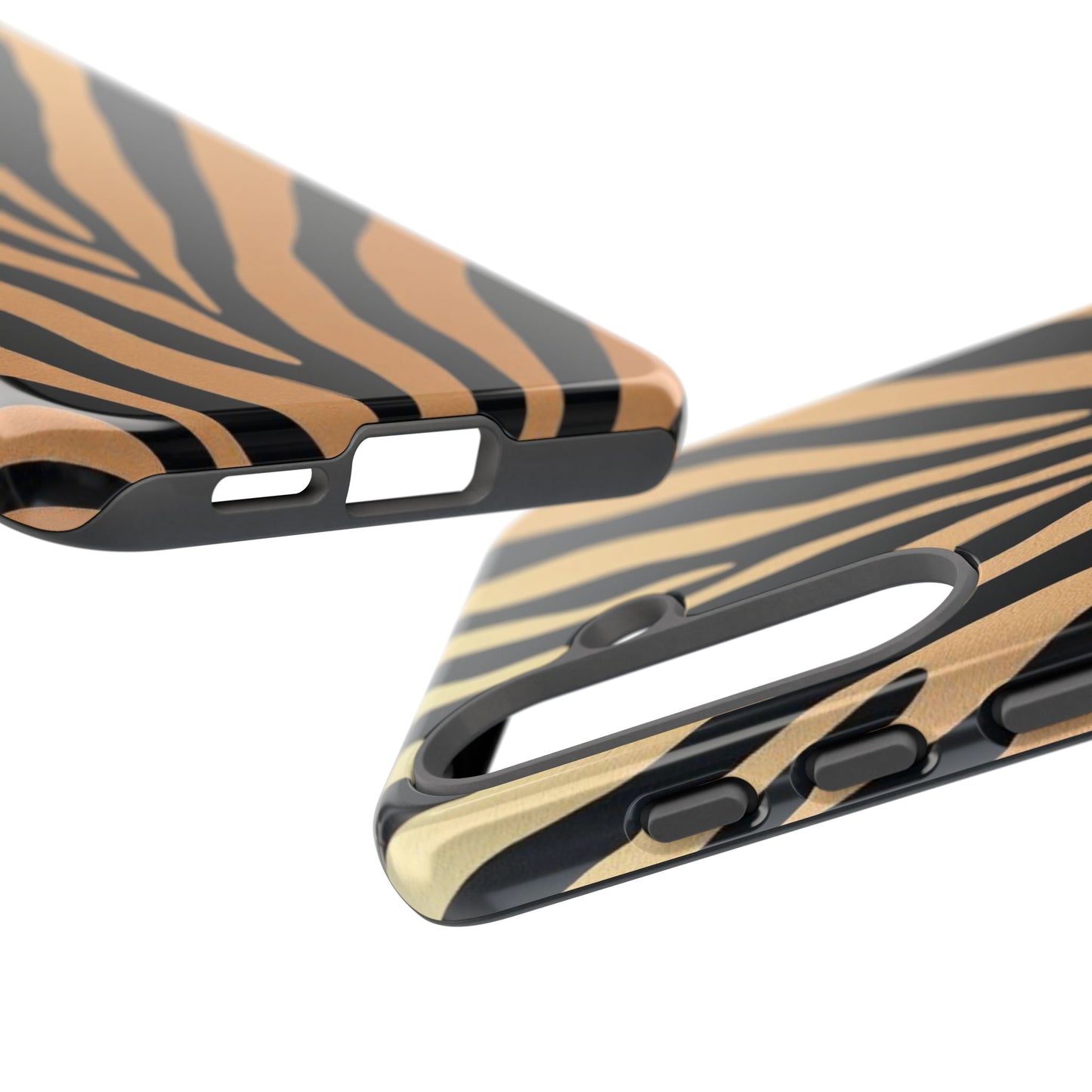Zebra Print Tough Phone Case