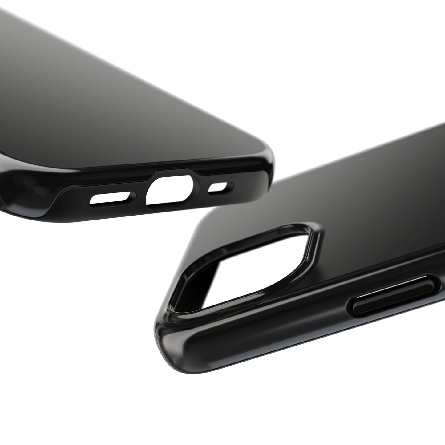 Durable Black Tough Phone Cases, Heavy-Duty Cell Phone Cover, Personalized Tech Protection, Gift for Him or Her, Everyday Protection