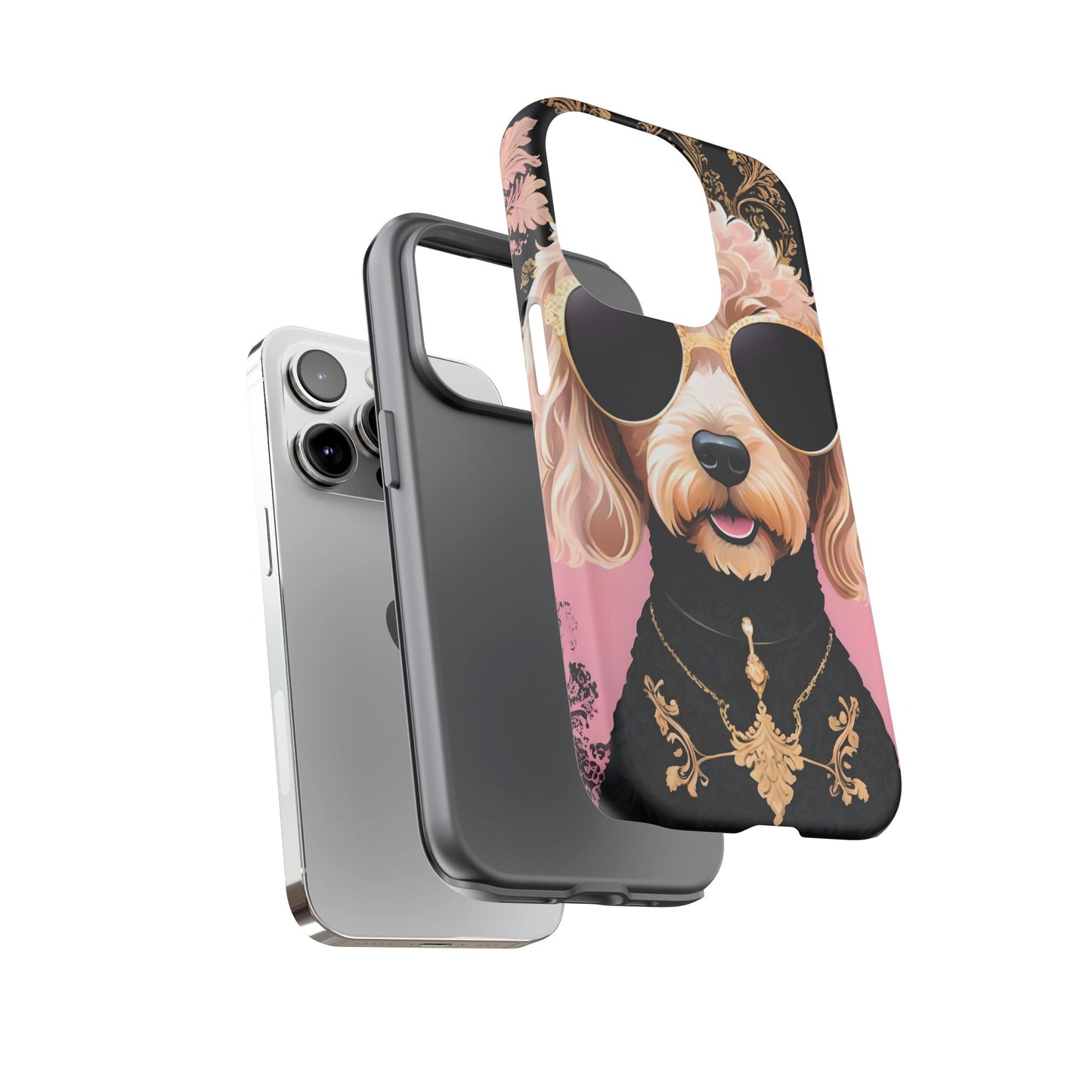 Phone Case - Golden Doodle In Sunglasses Tough Case
