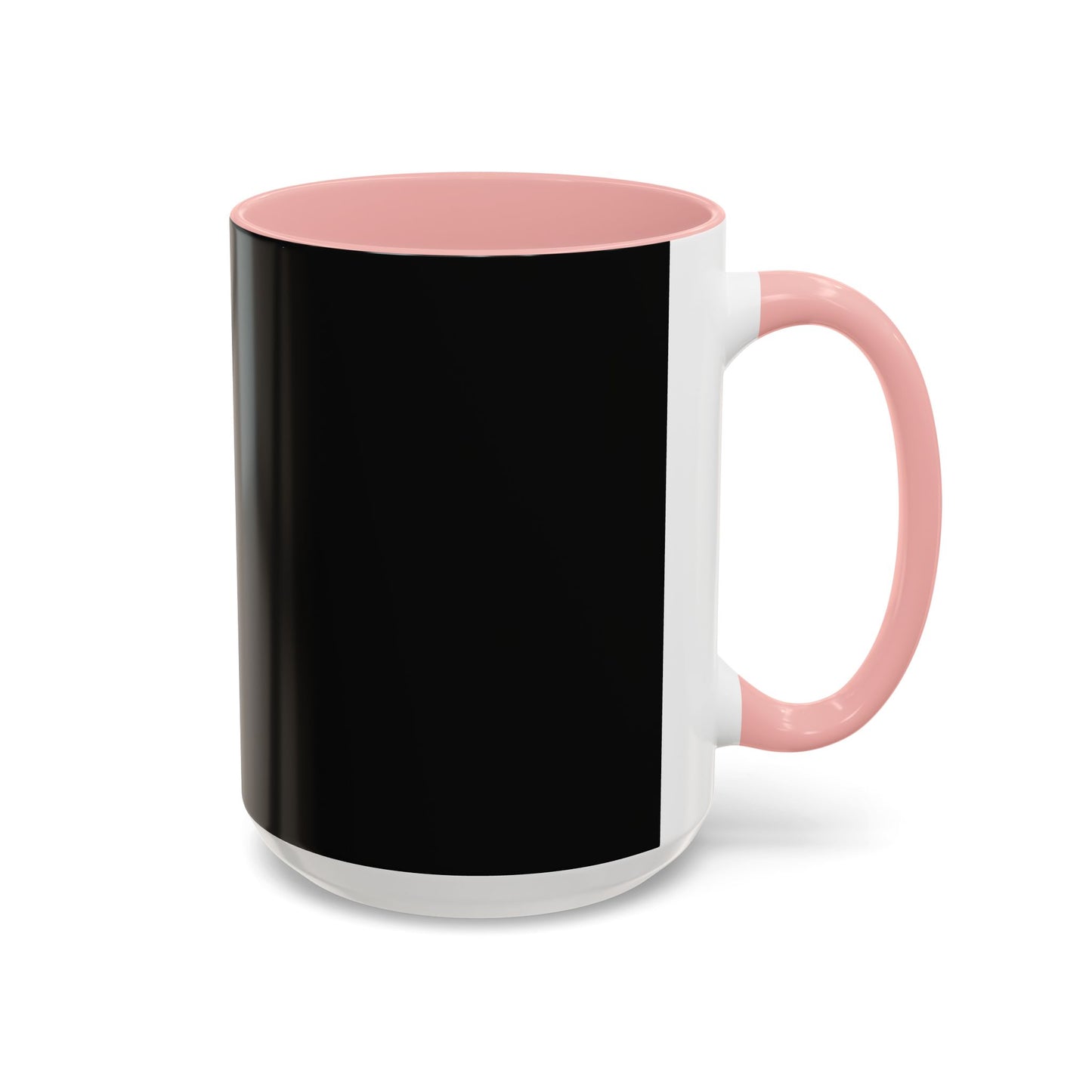 Stylish Black Accent Coffee Mug for Home or Office | Perfect Gift for Coffee Lovers, Unique Black Mug, Customizable Drinkware