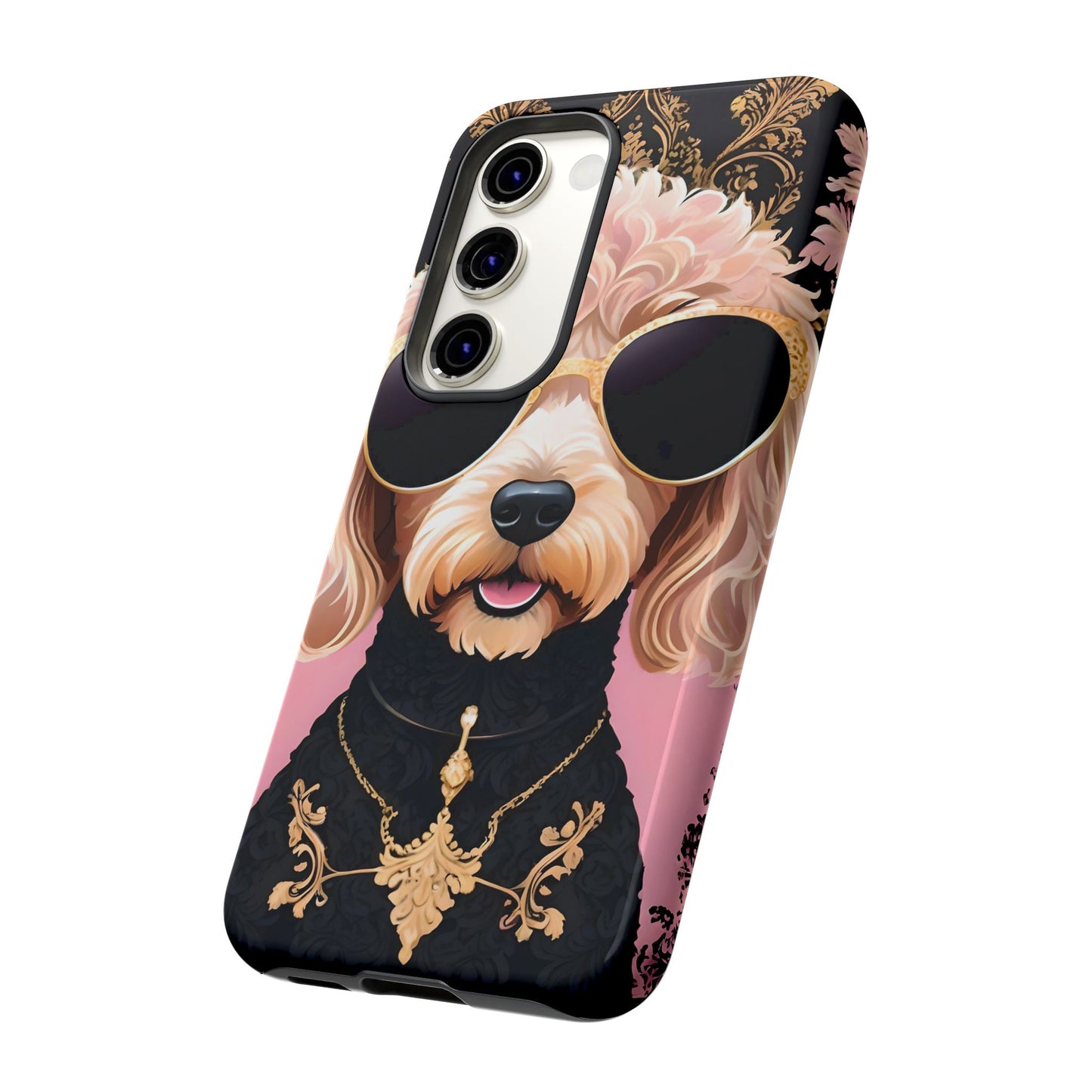 Phone Case - Golden Doodle In Sunglasses Tough Case