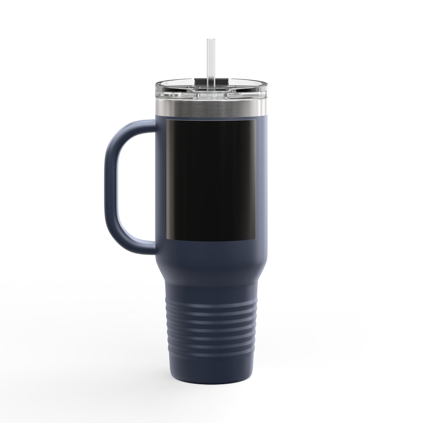 Insulated Black Travel Mug, 40oz - Ideal for On-the-Go Hydration, Travel, Outdoor Adventures, and Everyday Use - Perfect Gift for Coffee Lovers