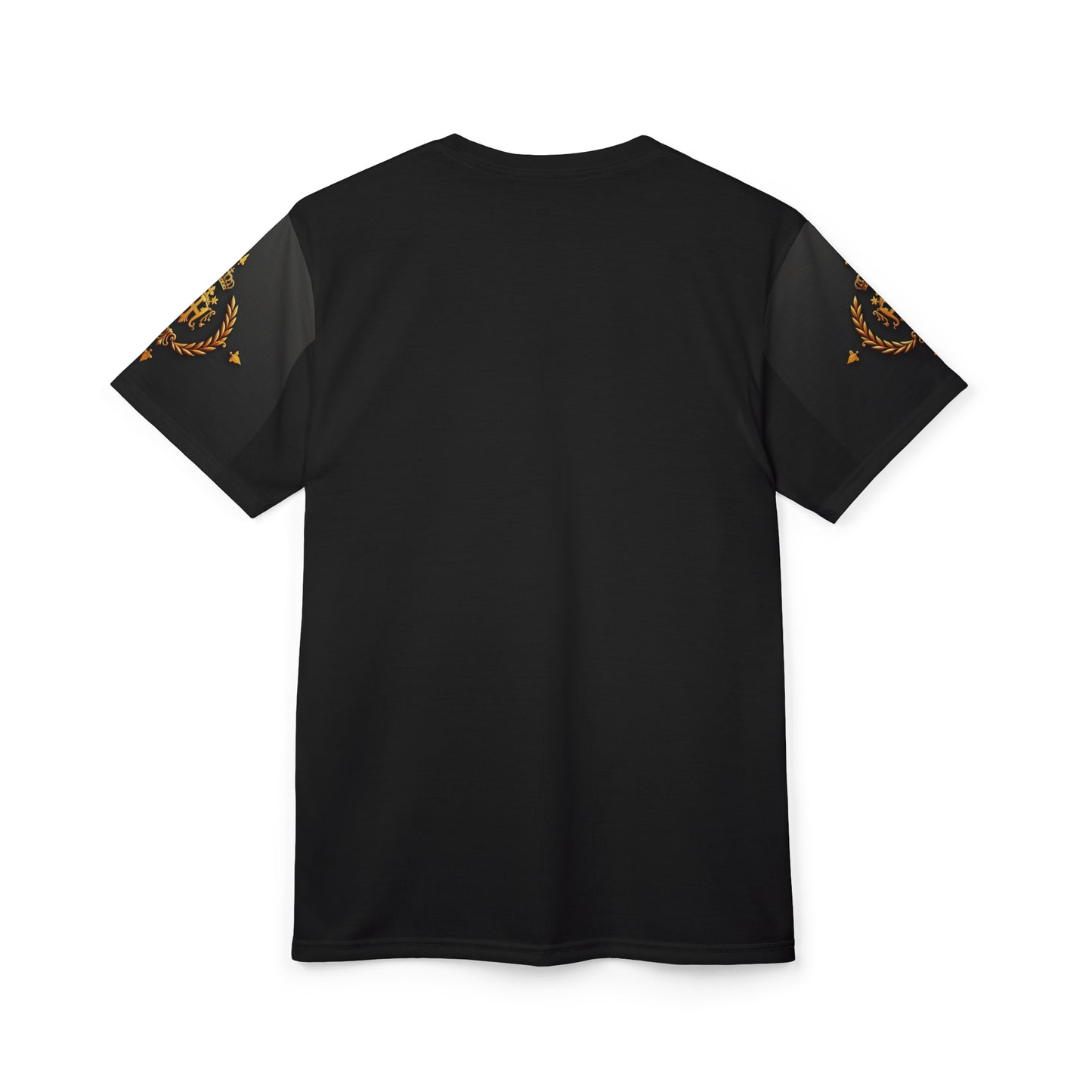 Royal Emblem Unisex Tee, Gold Crown T-Shirt, Unique Fashion Apparel, Casual Streetwear Top, Stylish Gift for Men and Women - Gold Crest