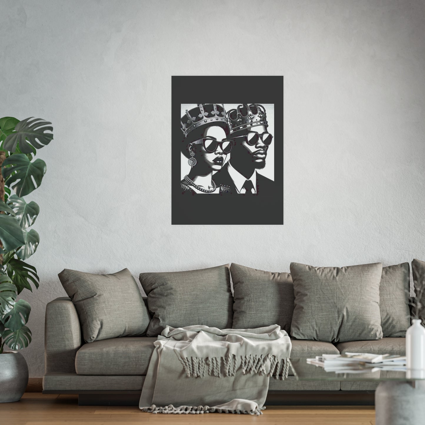 Royalty-Inspired Satin and Archival Matte Posters, Modern Wall Art, Home Decor, Gift for Him/Her, Motivational Art
