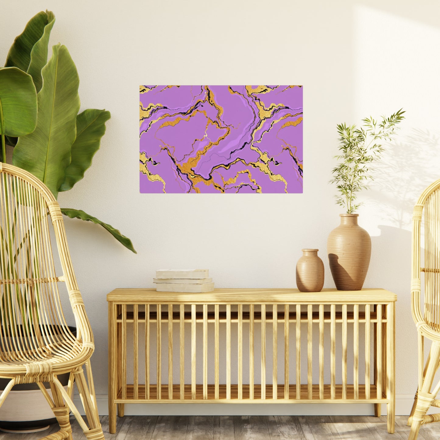 Lavender Marble Foam Board Decor, Stylish Wall Art, Home Office Decor, Unique Gift, Art Display Board