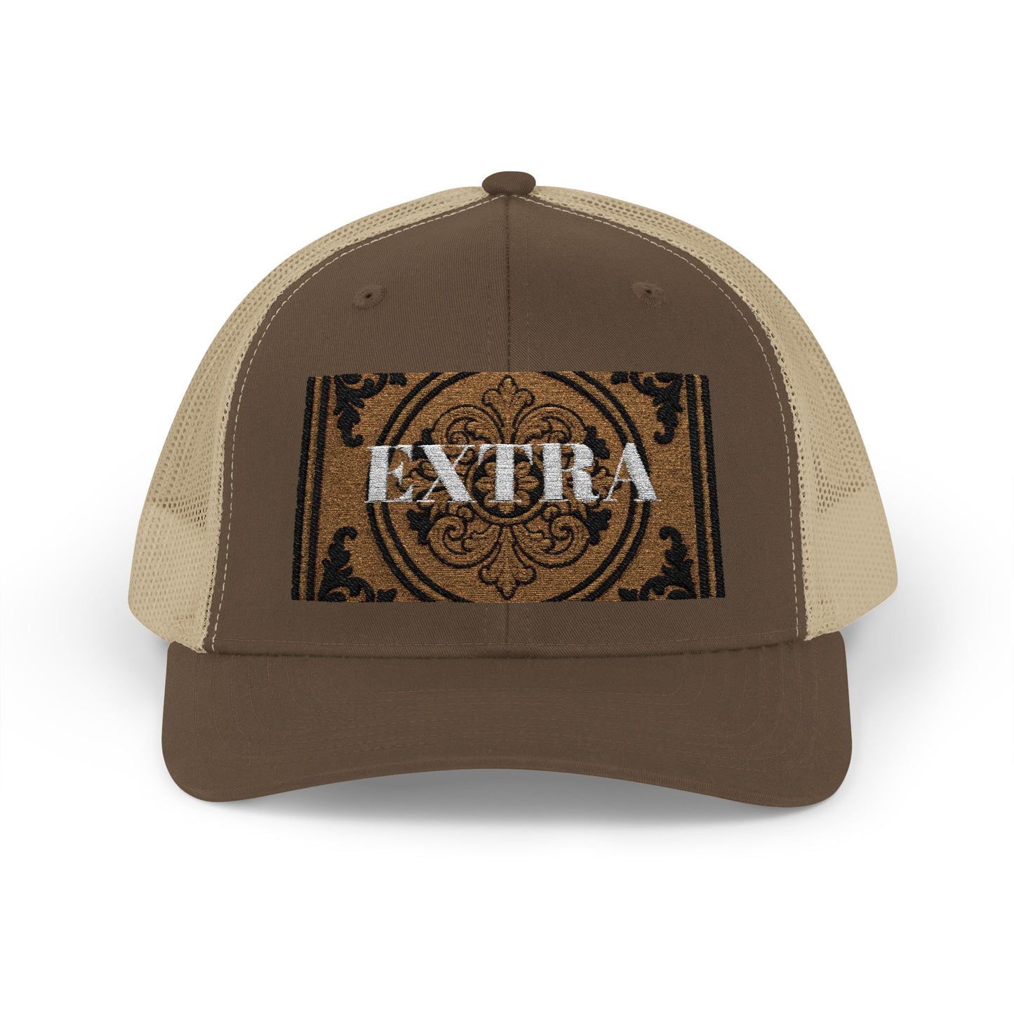 Stylish Extra Baroque Trucker Cap with Vintage Design - Perfect for Casual Outings, Summer Festivals, and Gift Giving, Fashion Hat, Trendy Headwear