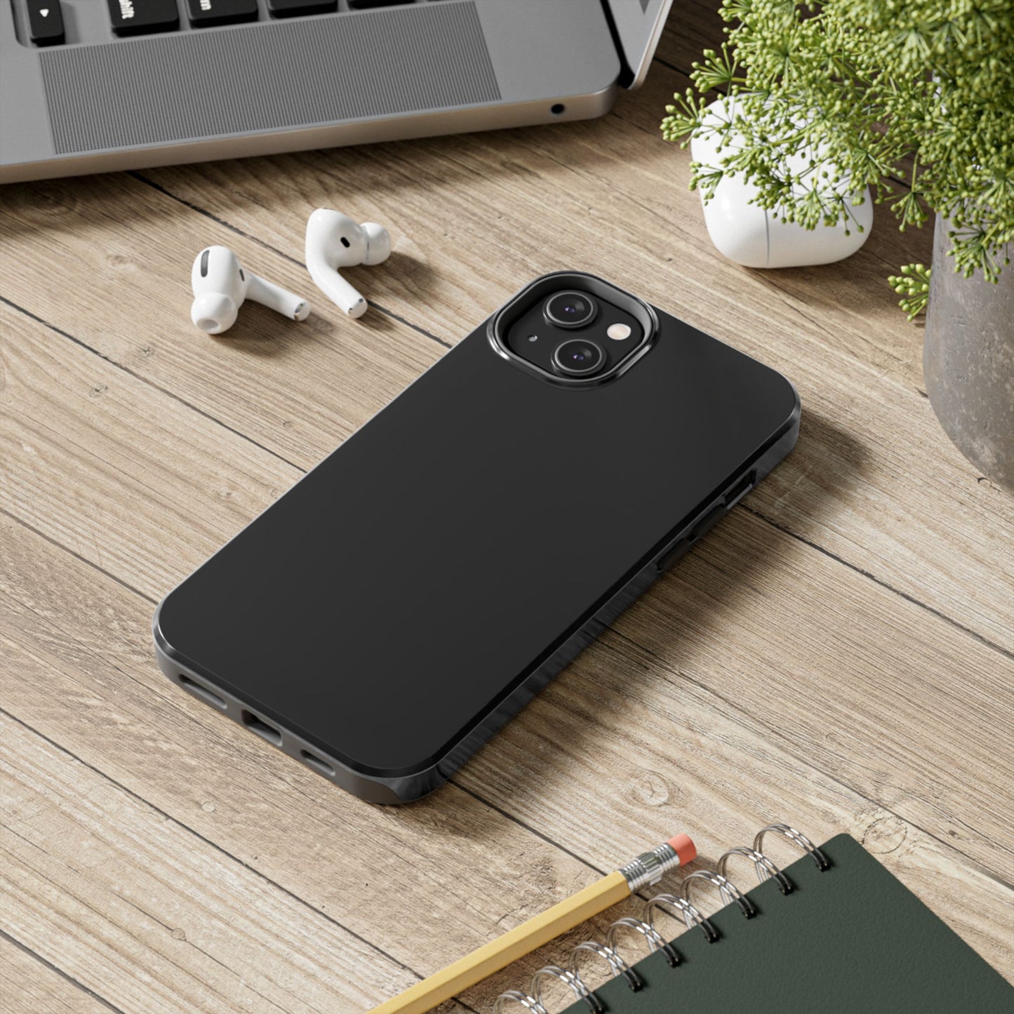 Durable Black Tough Phone Cases, Heavy-Duty Cell Phone Cover, Personalized Tech Protection, Gift for Him or Her, Everyday Protection