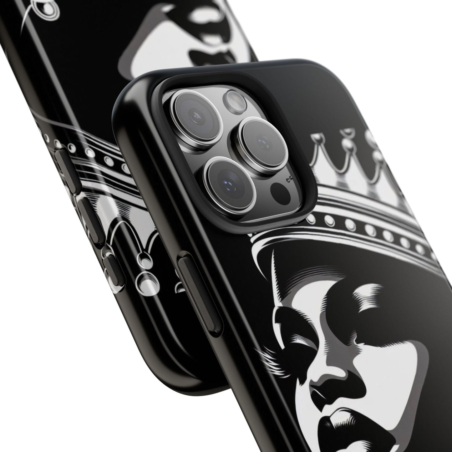 Regal Queen Tough Phone Case, Stylish Phone Cover, Gift for Her, Birthday, Empowerment, Bold Statement, Durable Phone Accessory