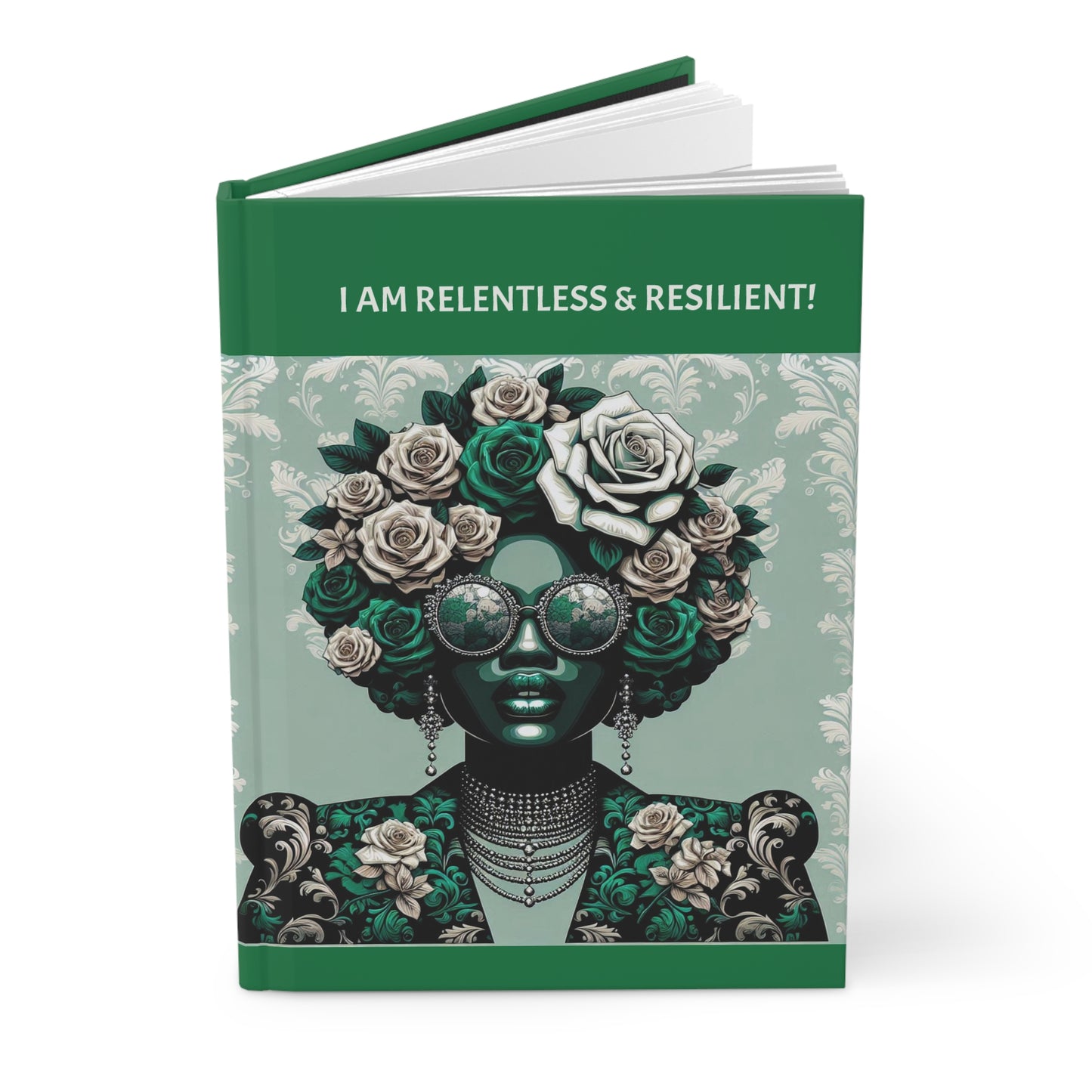 Inspirational Journal - 'I AM RELENTLESS & RESILIENT' - Hardcover