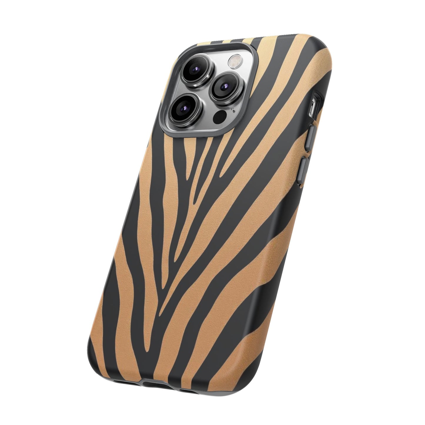 Zebra Print Tough Phone Case