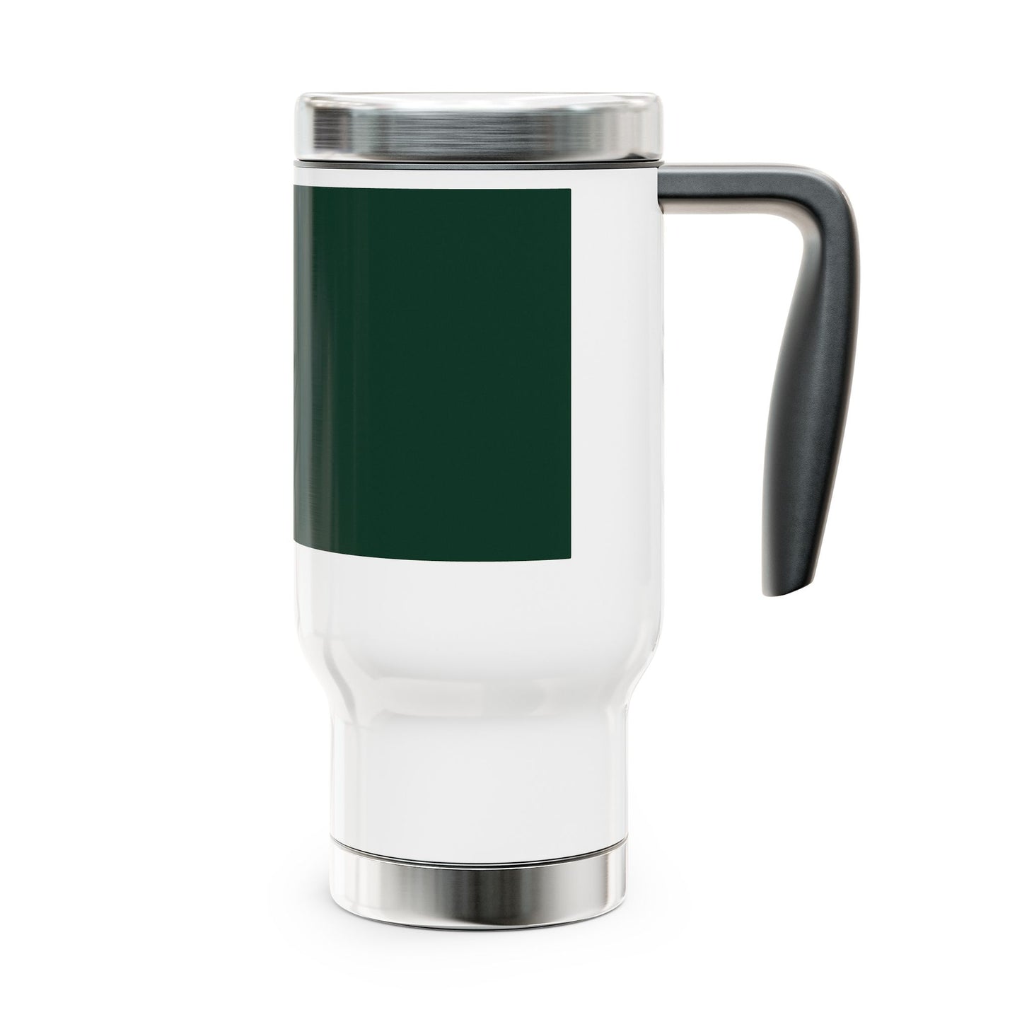Midnight Green Stainless Steel Travel Mug, Insulated Coffee Mug for Commuters, Personalized Travel Tumbler, Best Gift for Coffee Lovers, 14oz Mug
