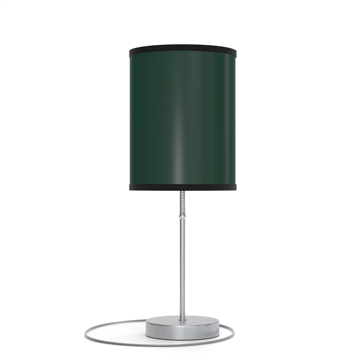 Modern Midnight Green Table Lamp, Stylish Lighting for Home Decor, Green Lamp, USB/CA Plug, Elegant Nightstand Light, Minimalist Design
