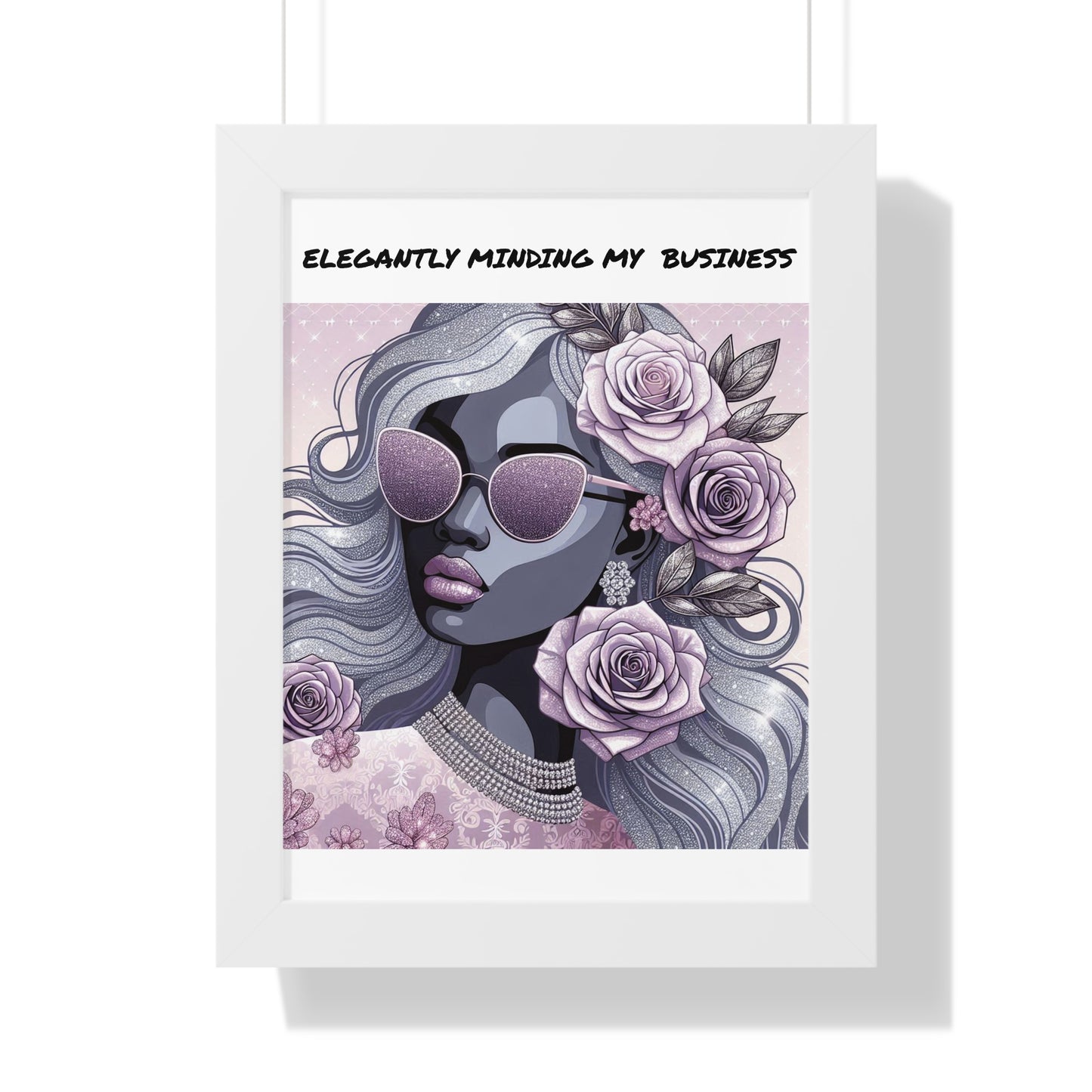 Elegant Business Minded Poster - Wall Art for Confident Women