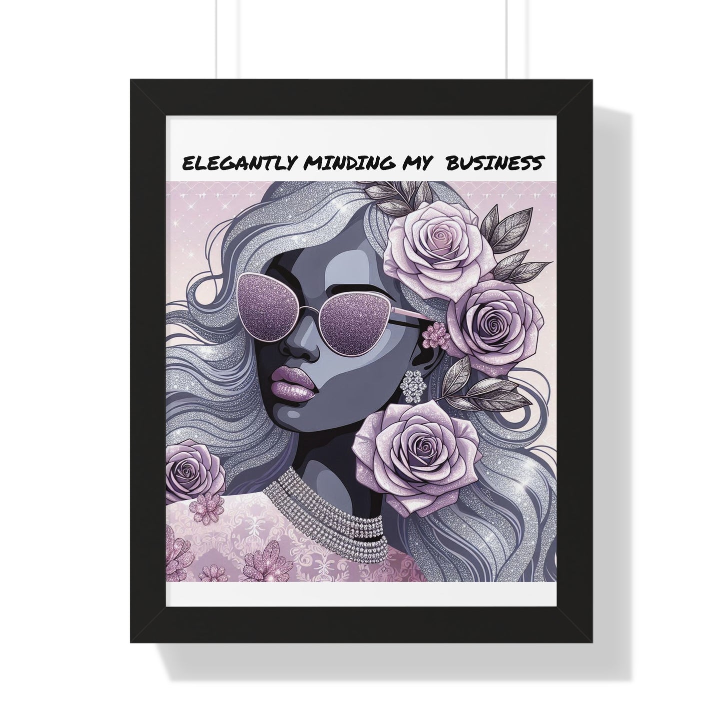 Elegant Business Minded Poster - Wall Art for Confident Women