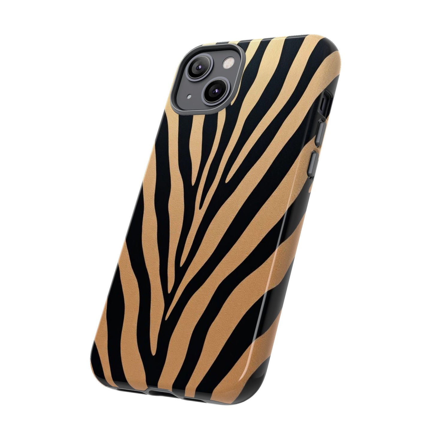 Zebra Print Tough Phone Case