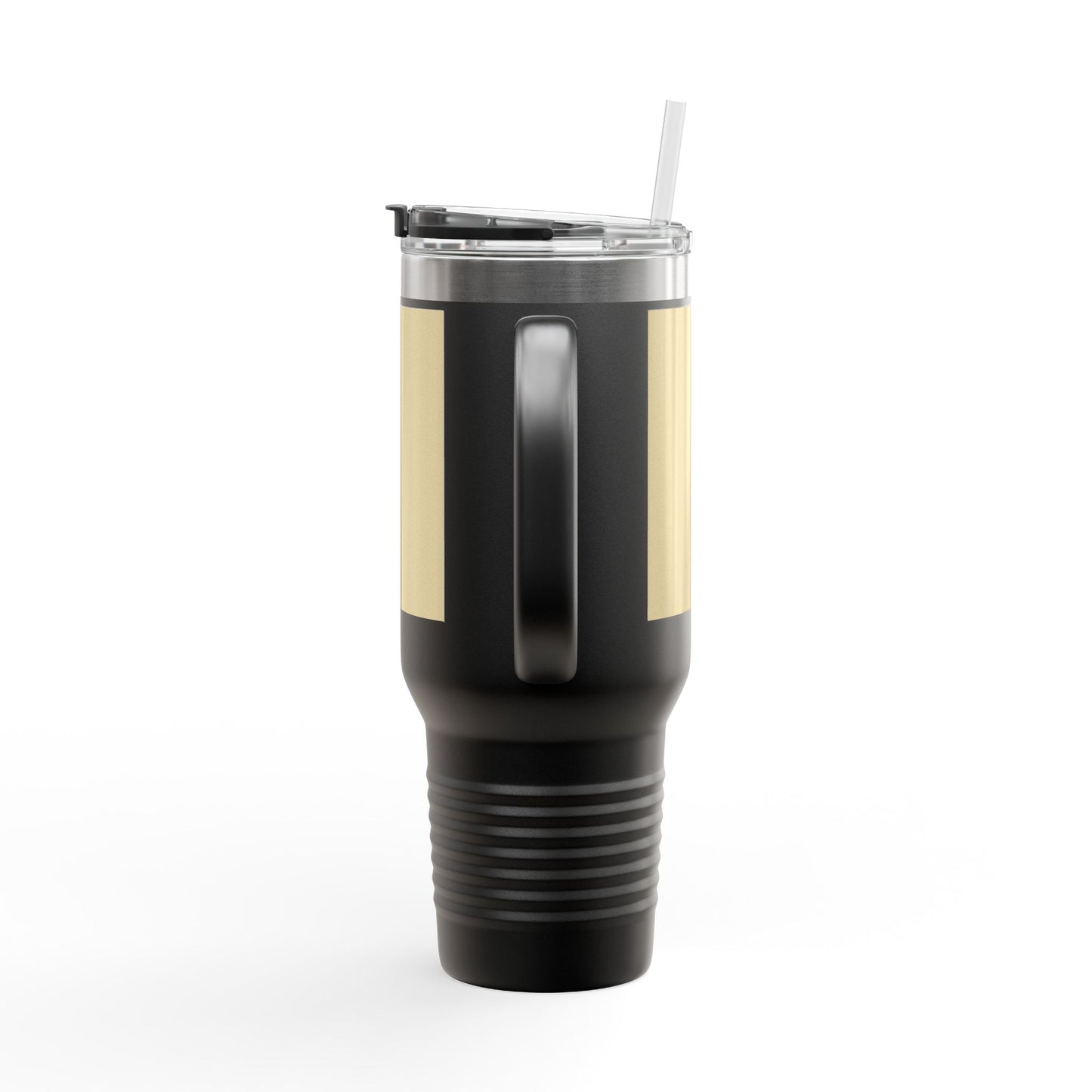 Vanilla Wheat 40oz Insulated Travel Mug | Customizable Hot & Cold Drink Tumbler | Perfect Gift for Travelers, Coffee Lovers, Road Trips, Holidays
