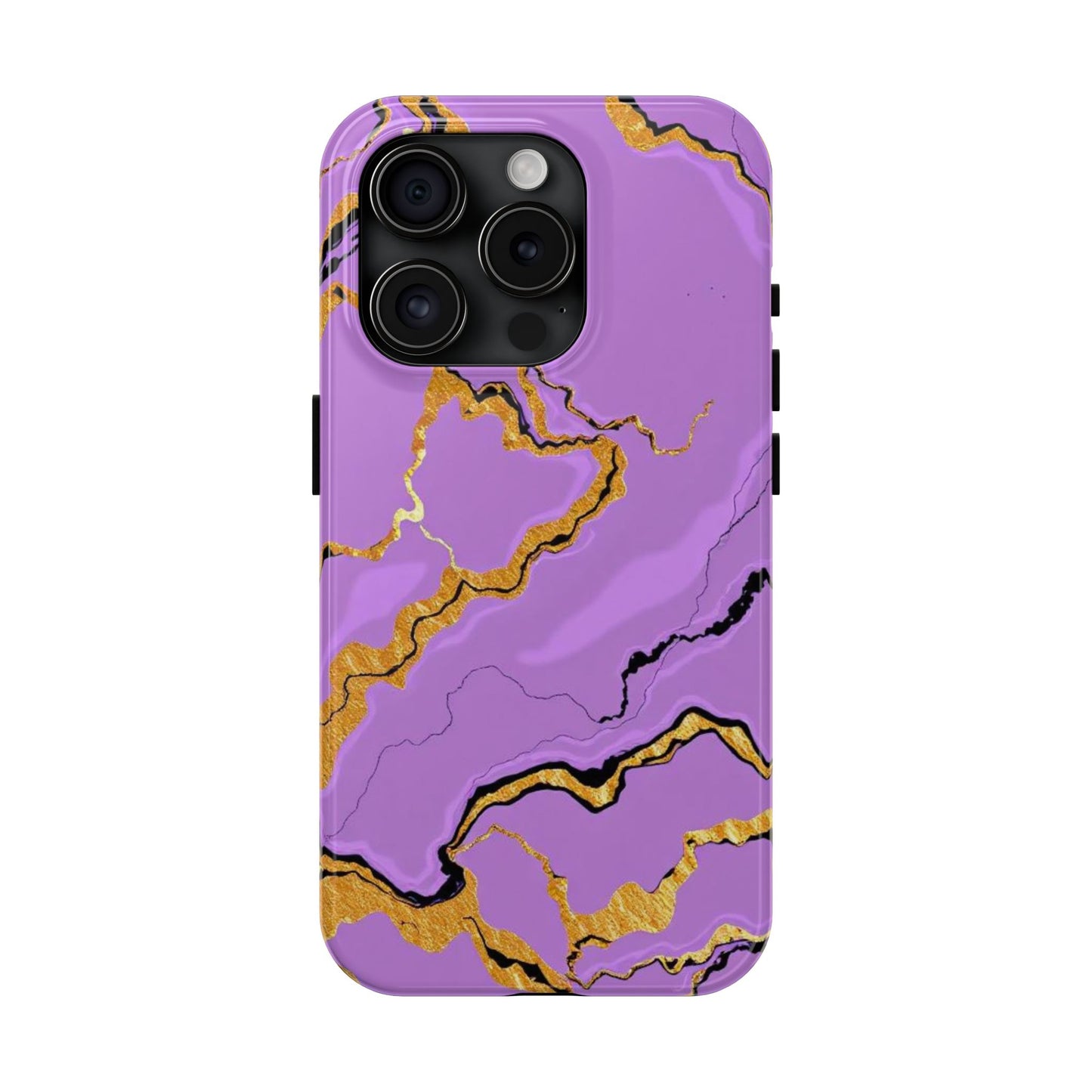 Stylish Tough Phone Cases with Purple Marble Design, Protective Phone Cases, Trendy Phone Accessories, Gift for Her, Unique Phone Cover
