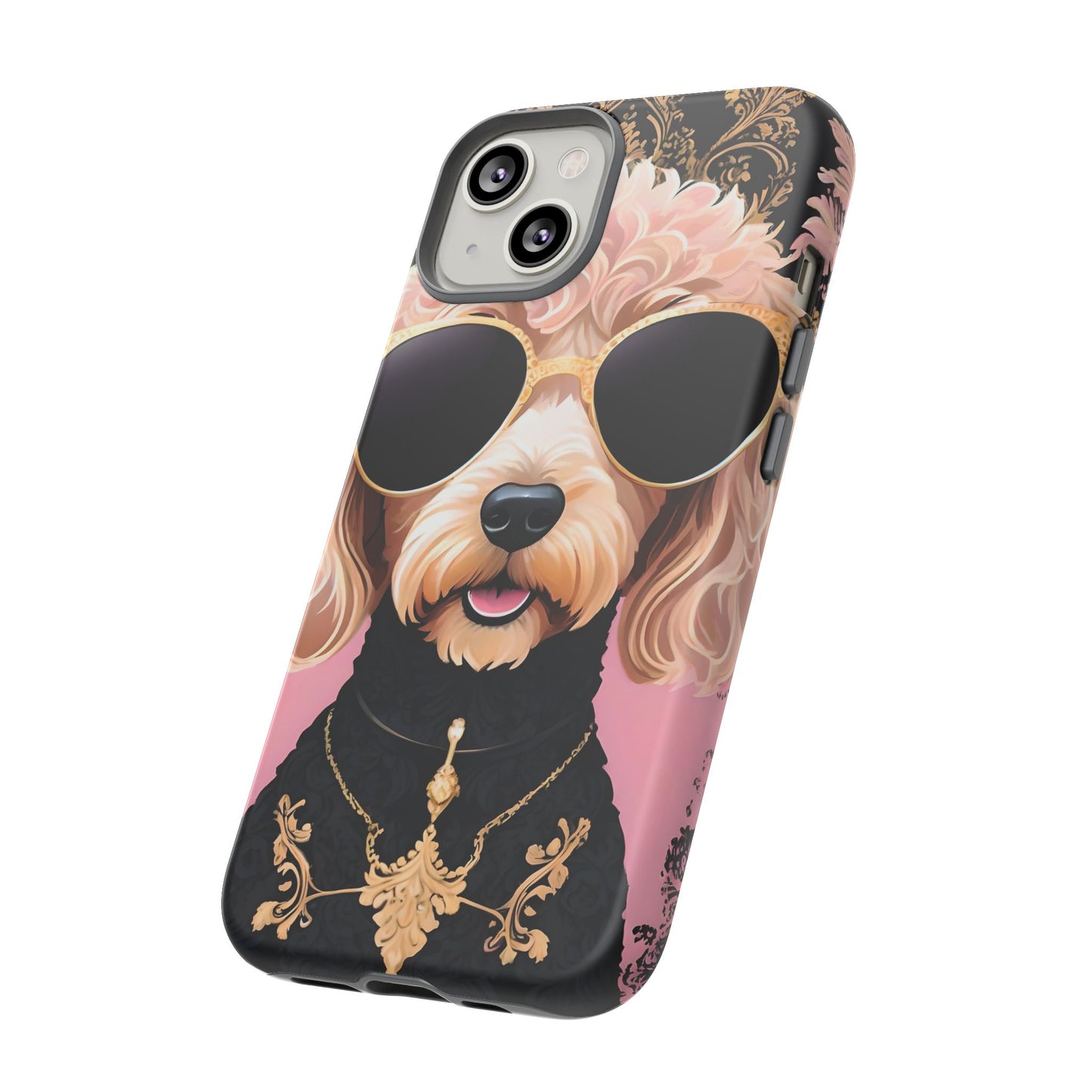 Phone Case - Golden Doodle In Sunglasses Tough Case