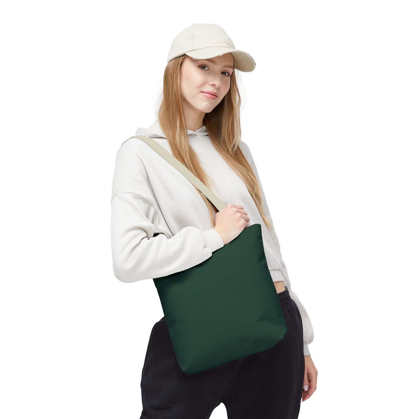 Stylish Midnight Green All-Over Print Tote Bag for Everyday Use, Eco-Friendly Shopping Bag, Beach Tote, Gift for Her, Fashion Accessories