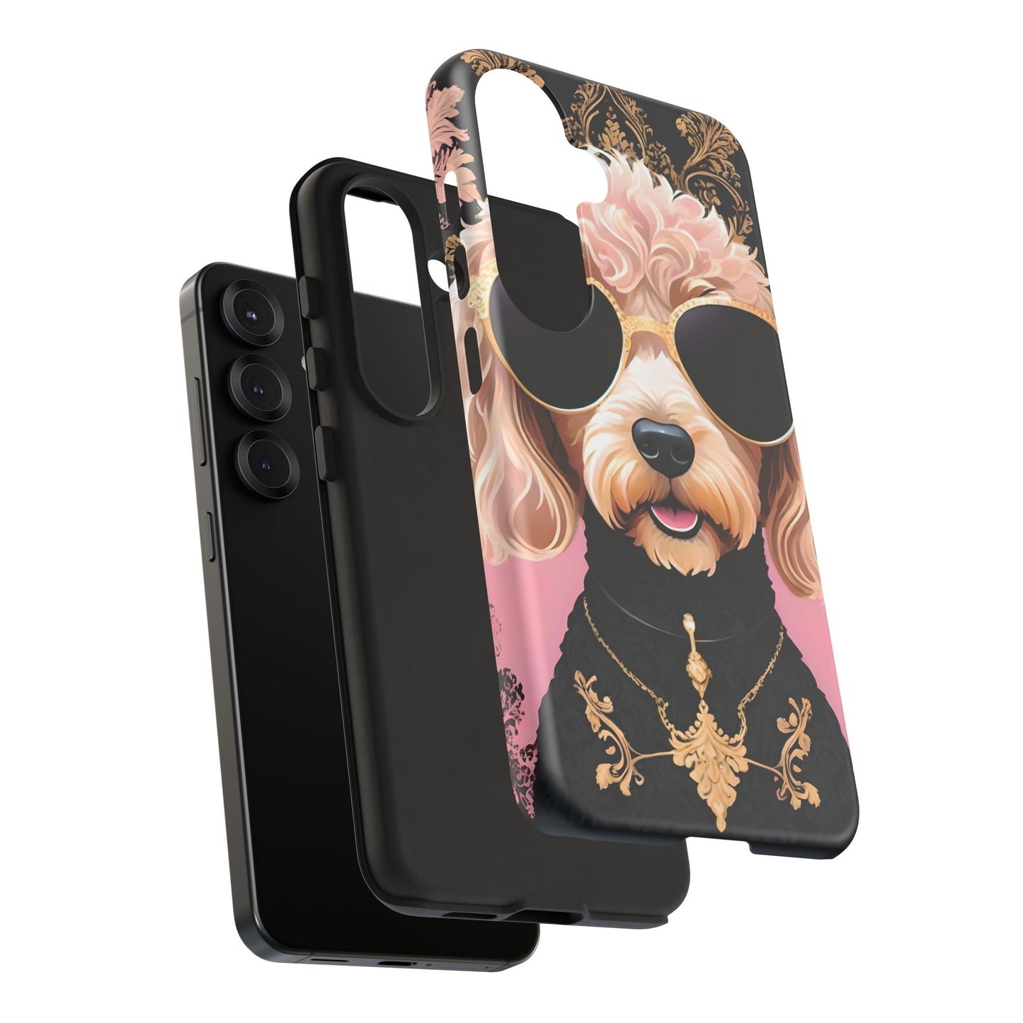 Phone Case - Golden Doodle In Sunglasses Tough Case