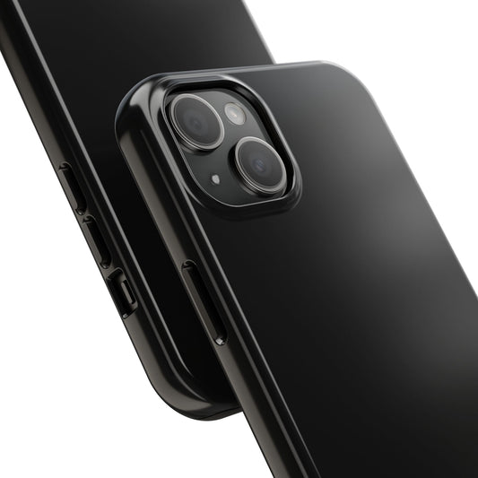 Durable Black Tough Phone Cases, Heavy-Duty Cell Phone Cover, Personalized Tech Protection, Gift for Him or Her, Everyday Protection