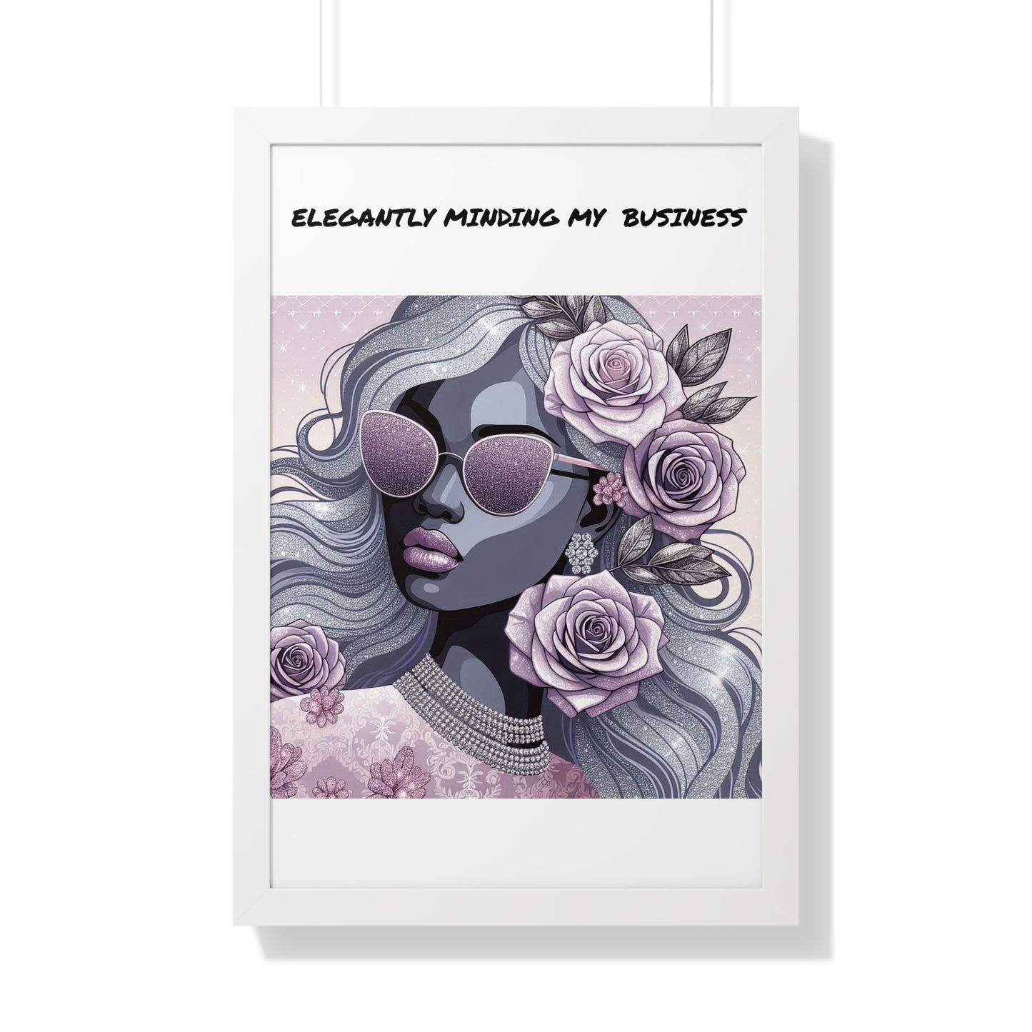 Elegant Business Minded Poster - Wall Art for Confident Women