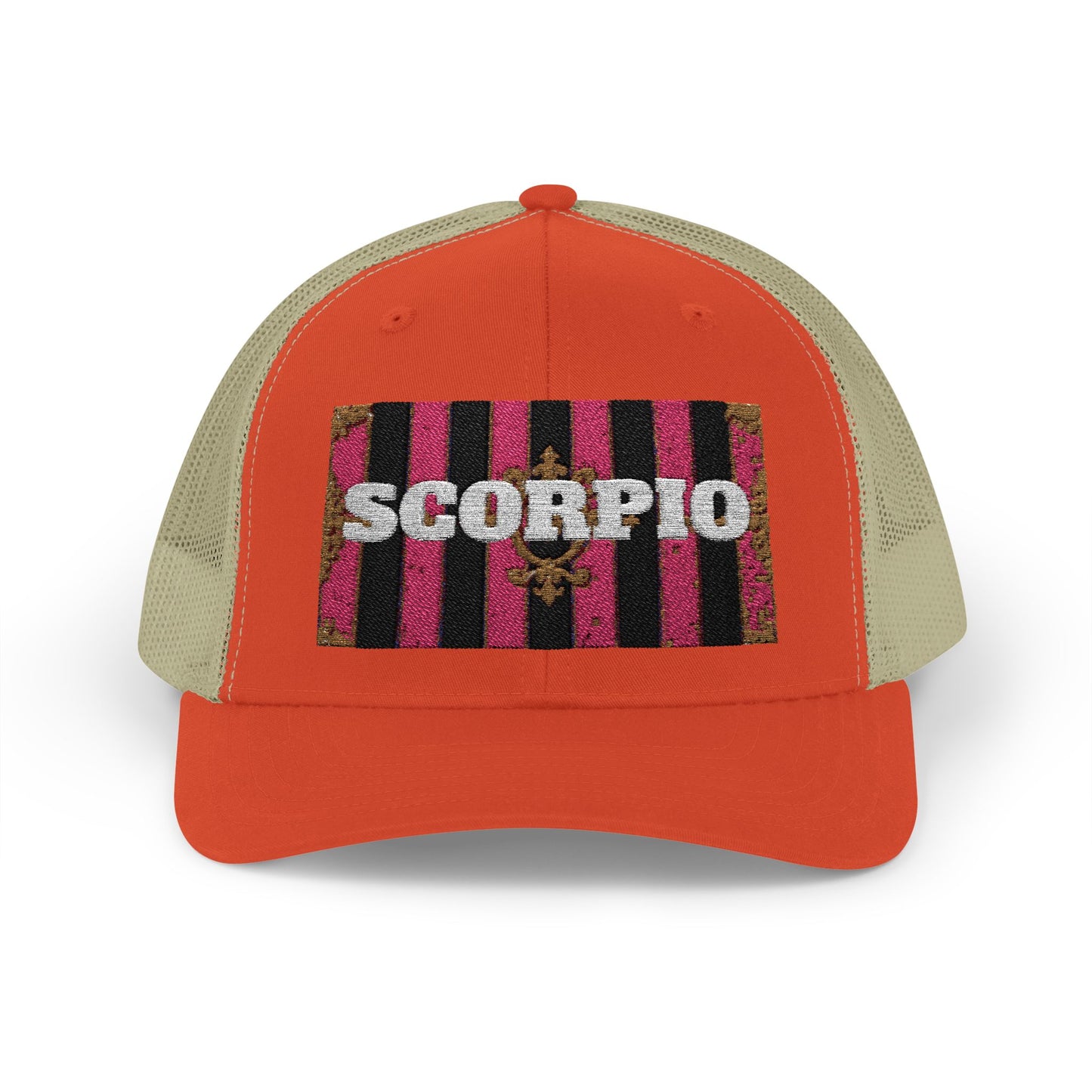 Scorpio Snapback Trucker Cap | Zodiac Hat, Astrology Gift, Trendy Cap for Astrology Lovers, Summer Style, Unique Birthday Gift