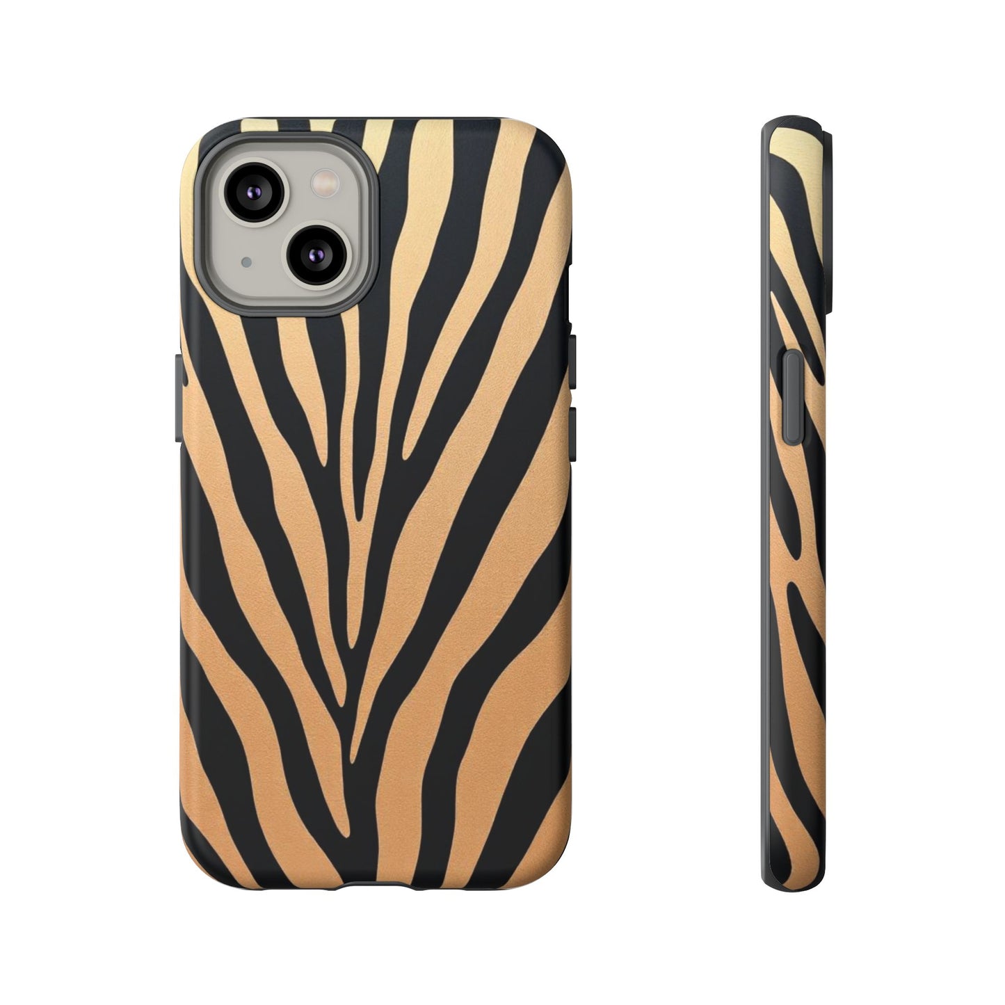 Zebra Print Tough Phone Case