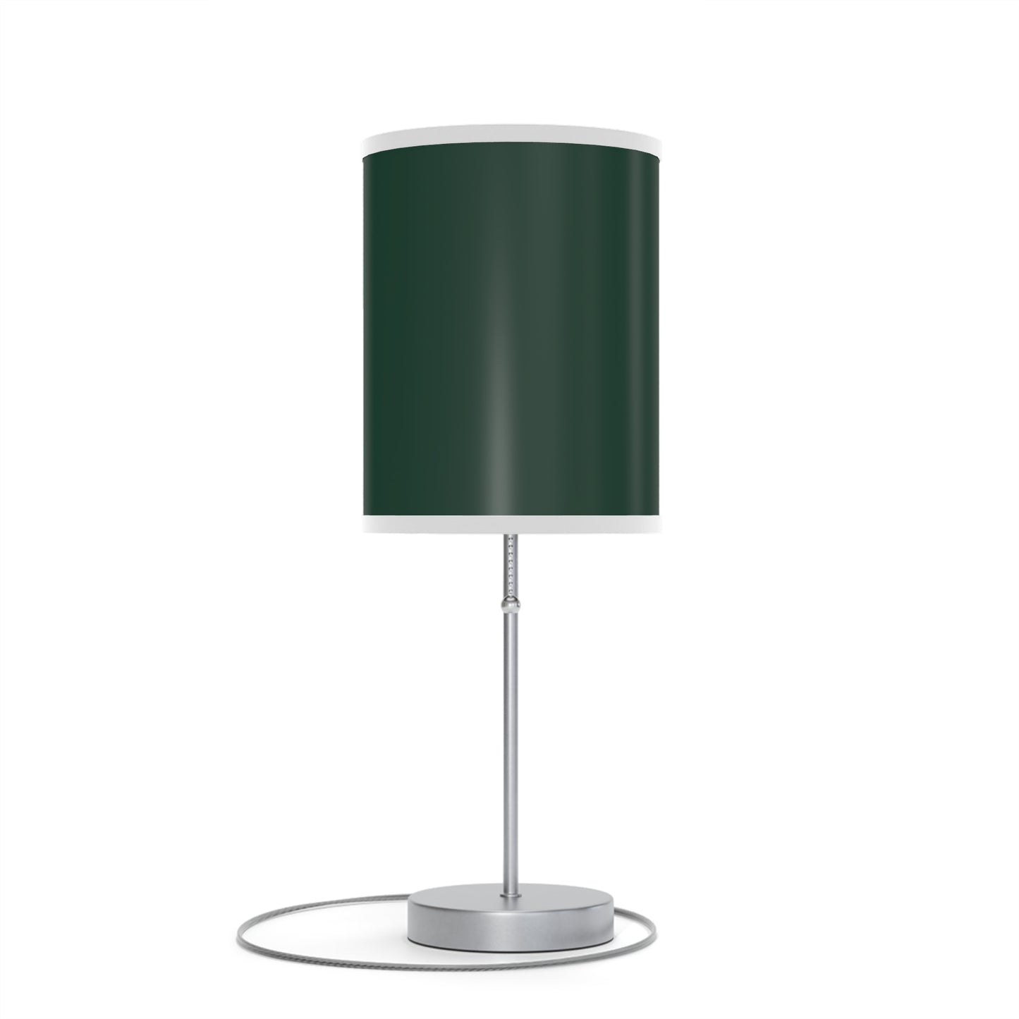 Modern Midnight Green Table Lamp, Stylish Lighting for Home Decor, Green Lamp, USB/CA Plug, Elegant Nightstand Light, Minimalist Design