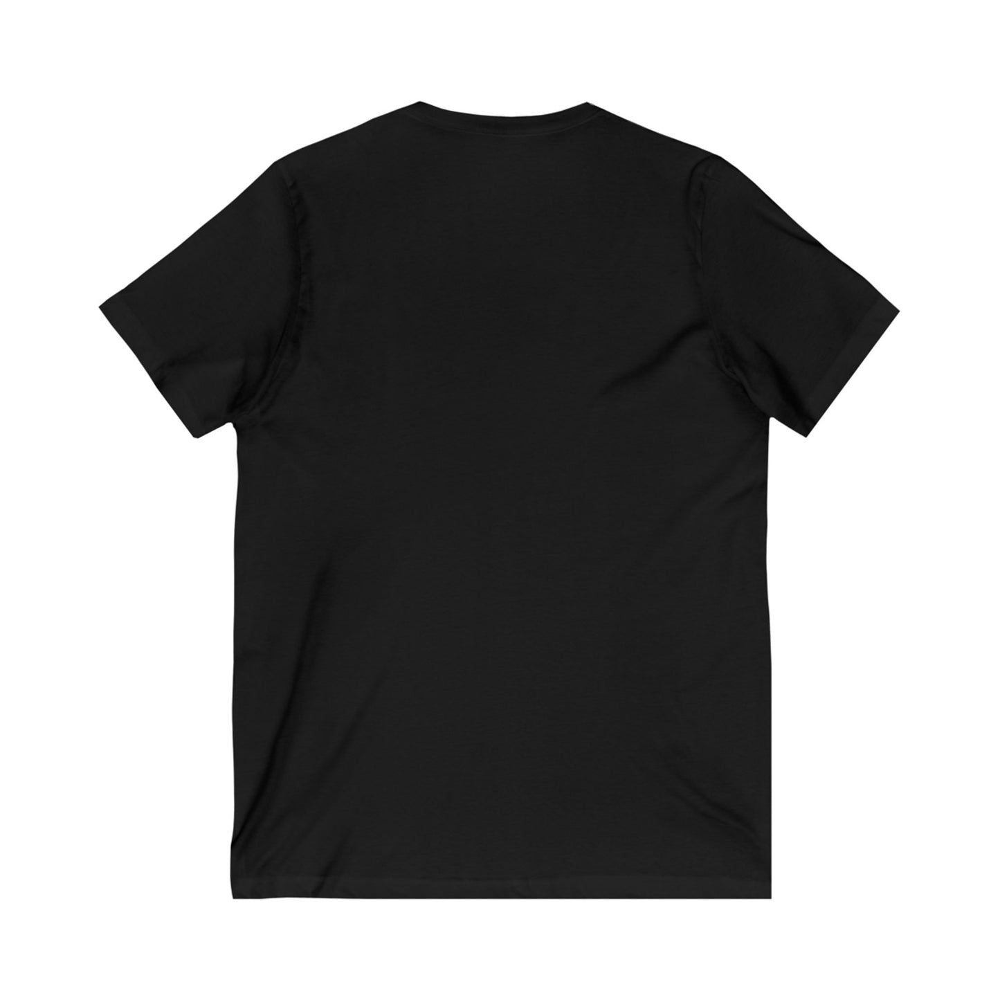 Elegant Gold Baroque V-Neck Tee for Art Lovers, Fashion Gift, Casual Wear, Summer Style